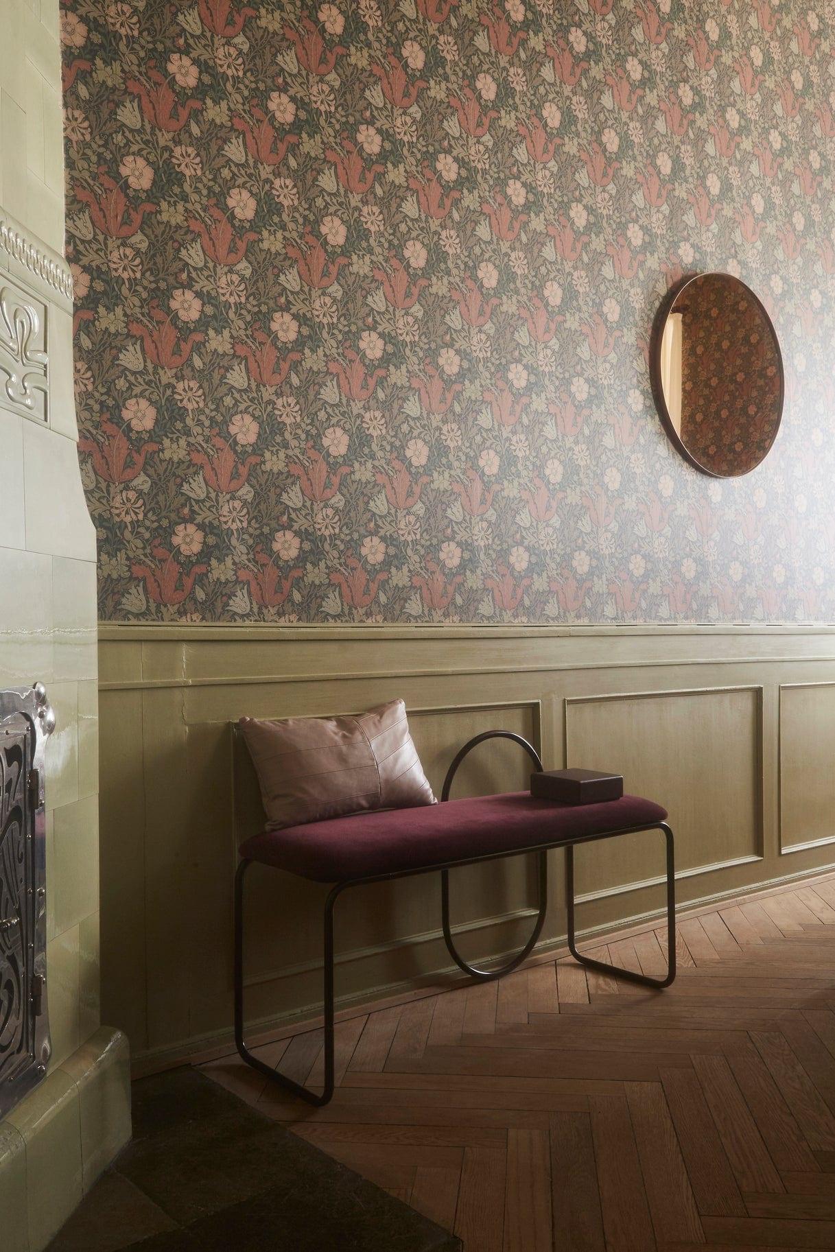 Lustro CIRCUM pomarańczowy AYTM Eye on Design