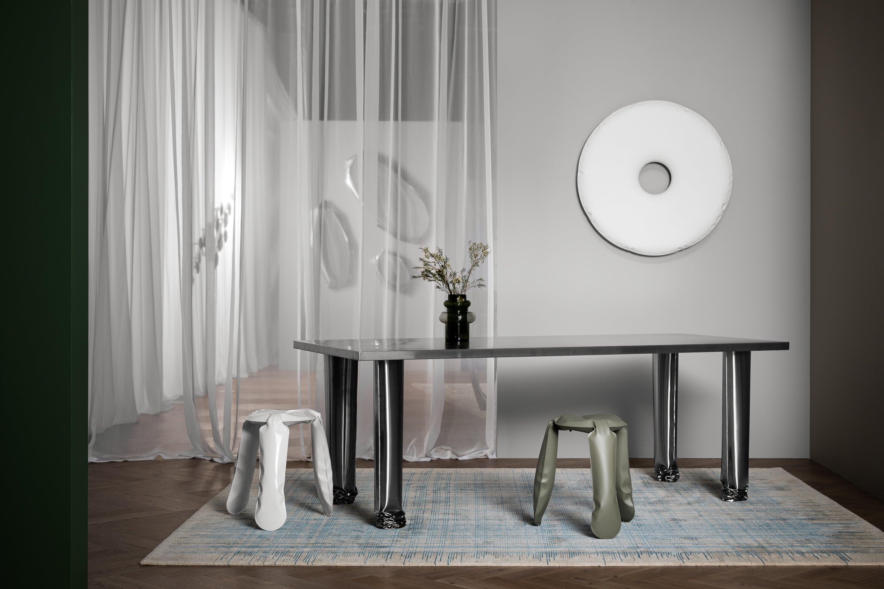 Lustro RONDO cotton candy biały mat Zieta Studio Eye on Design