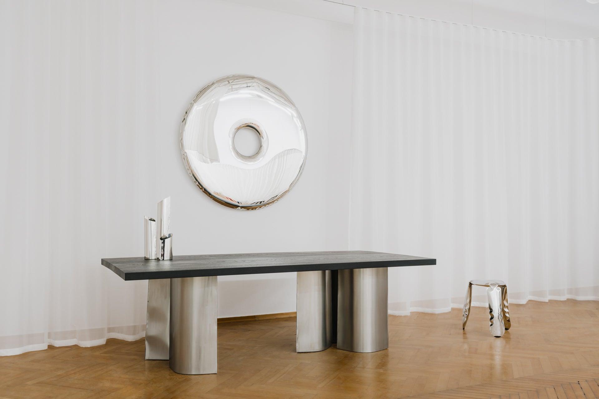 Lustro RONDO inox Zieta Studio Eye on Design