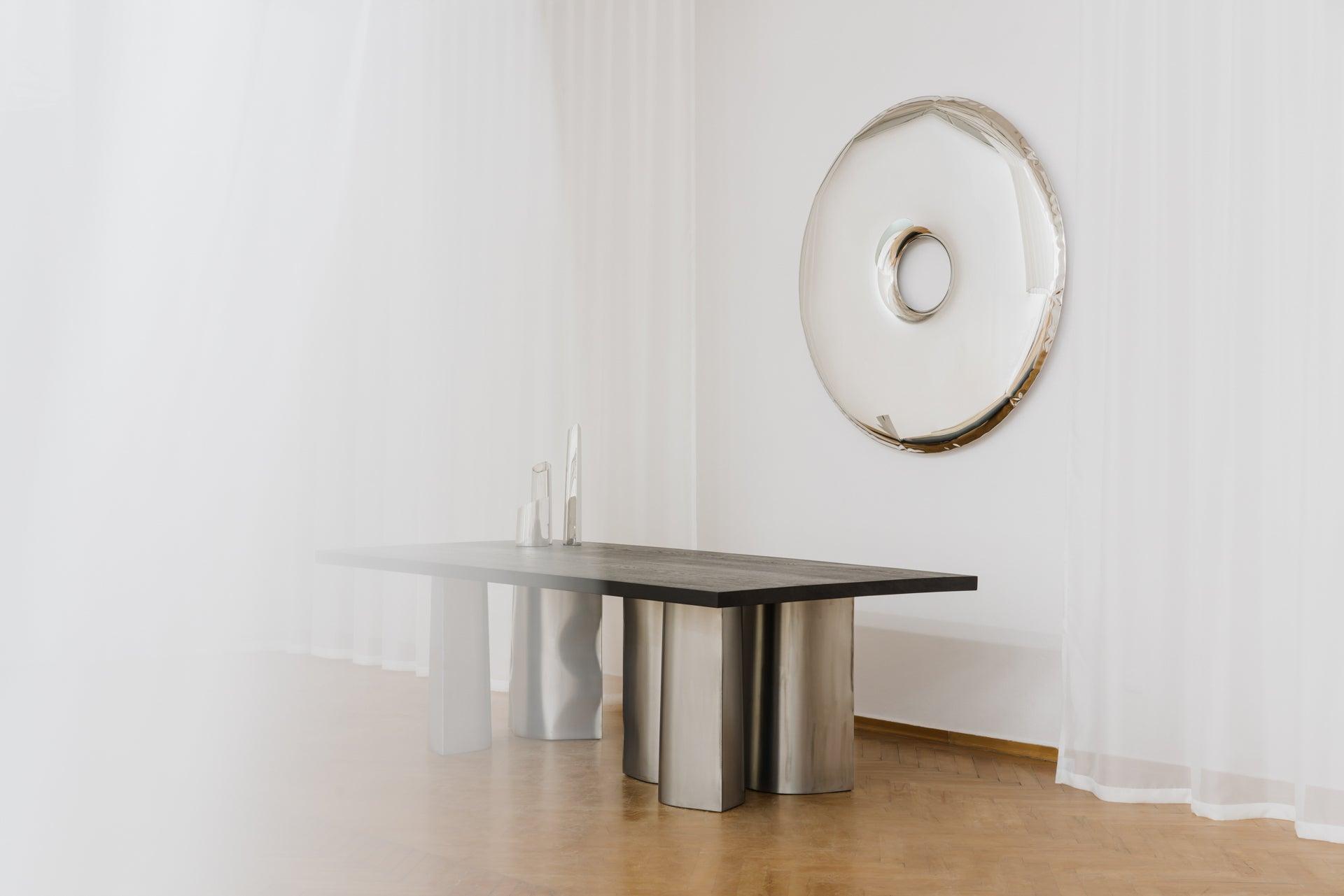 Lustro RONDO inox Zieta Studio Eye on Design