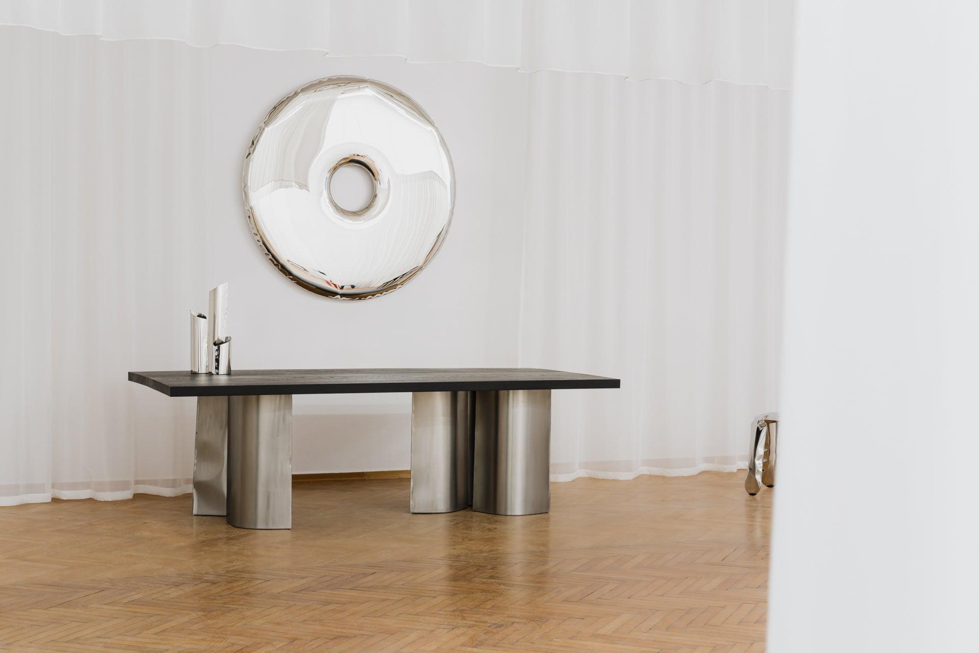 Lustro RONDO inox Zieta Studio Eye on Design
