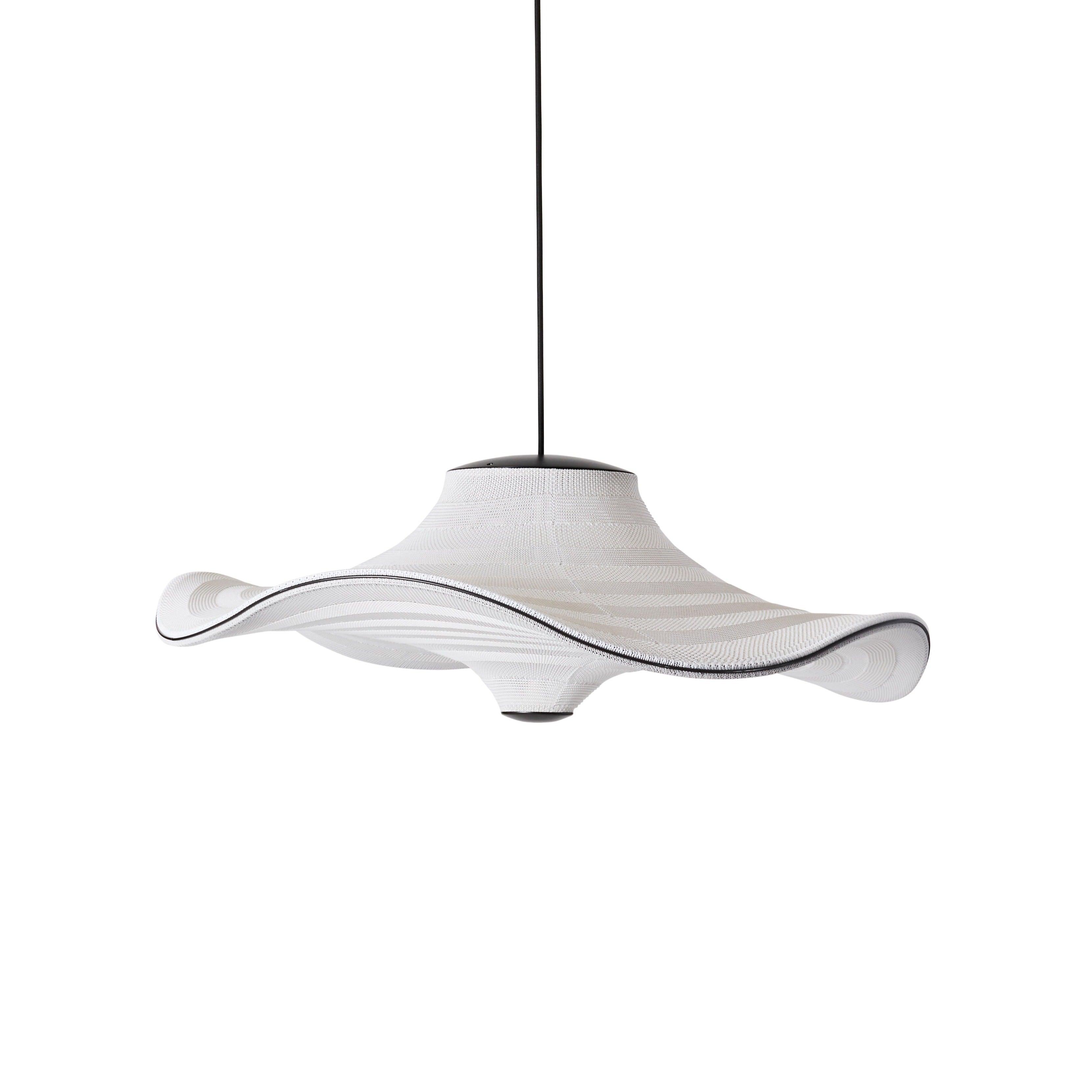 Flying hanging lamp broken white