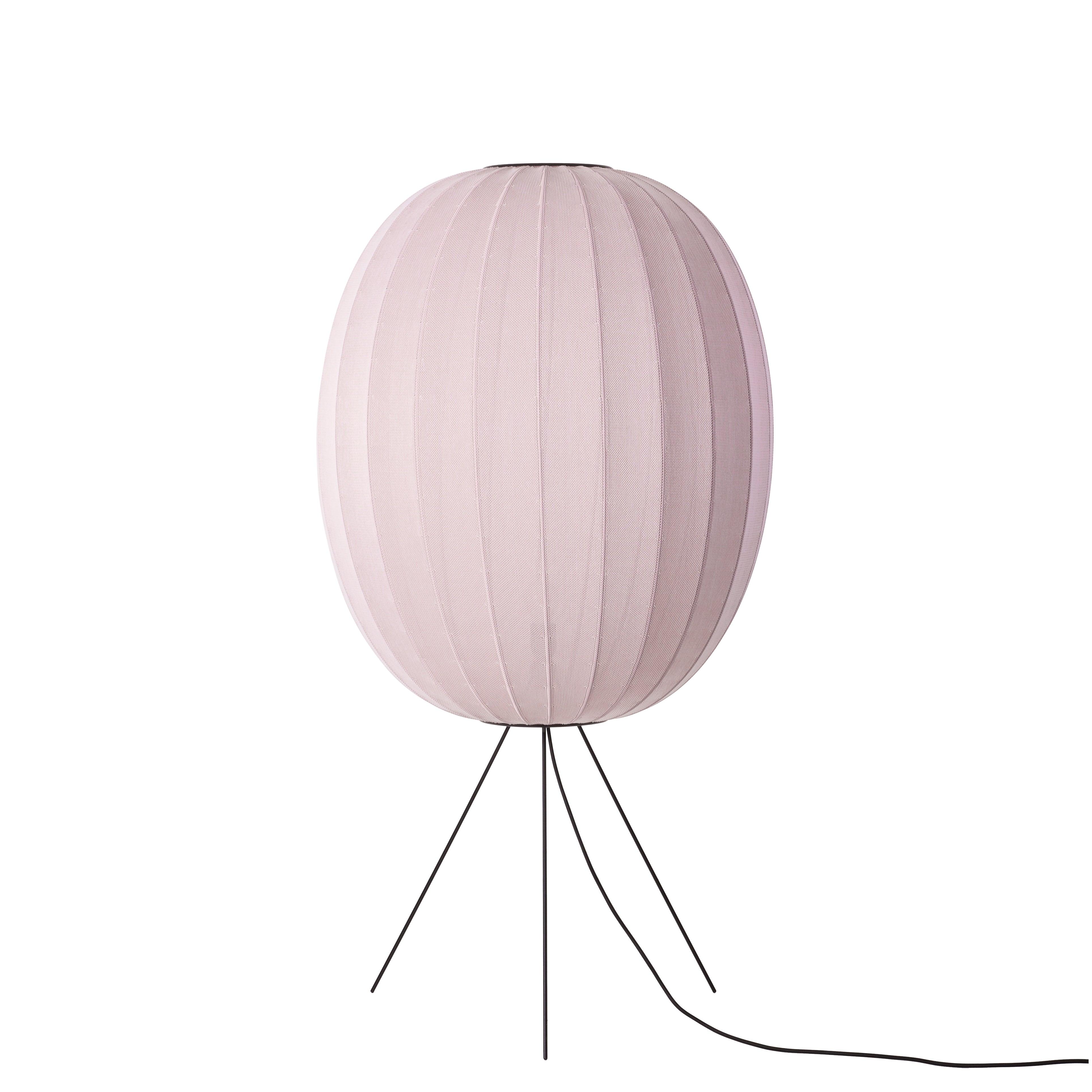Stehlampe Dreibein KNIT-WIT hellrosa