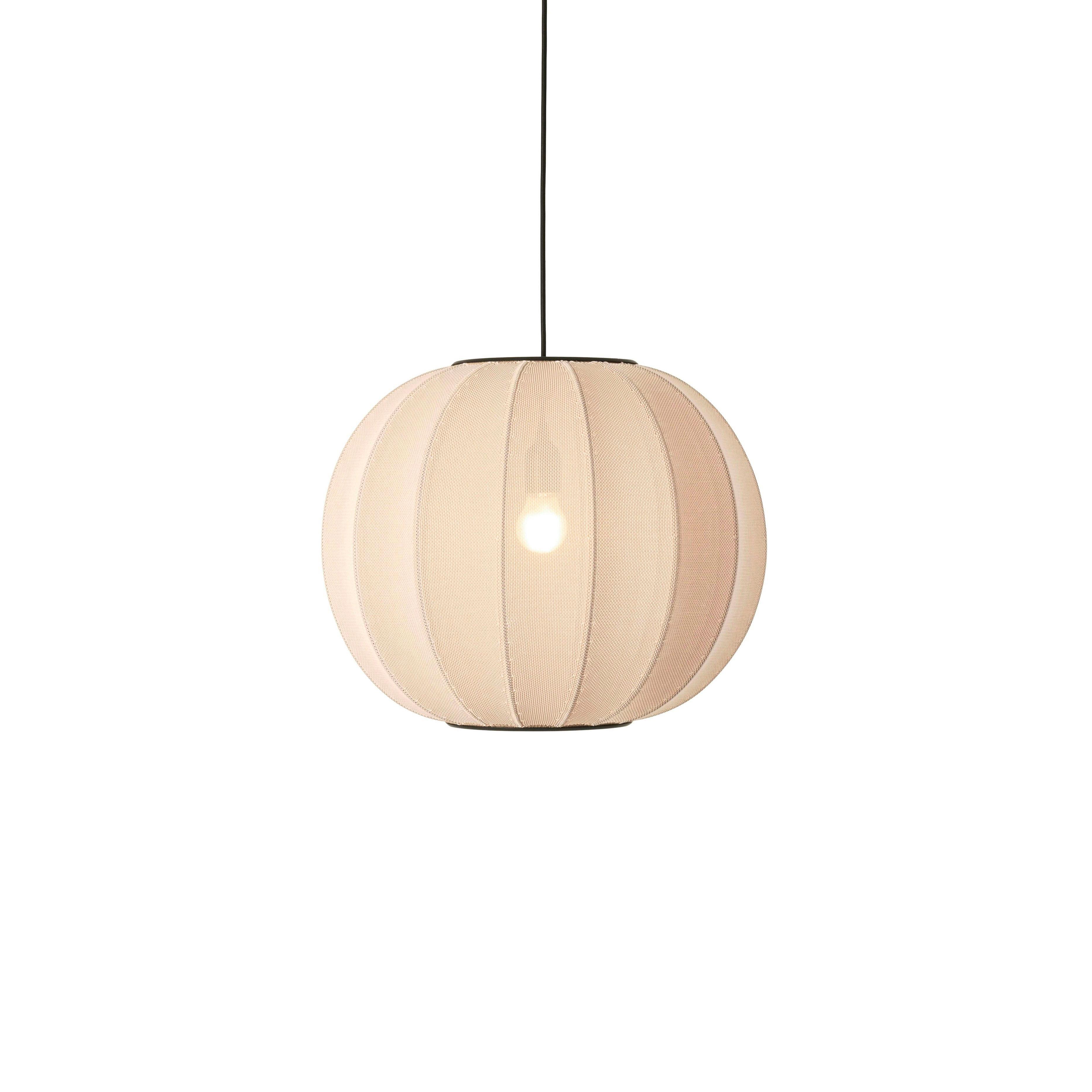 Knit-Wit Sand Round hanging lamp