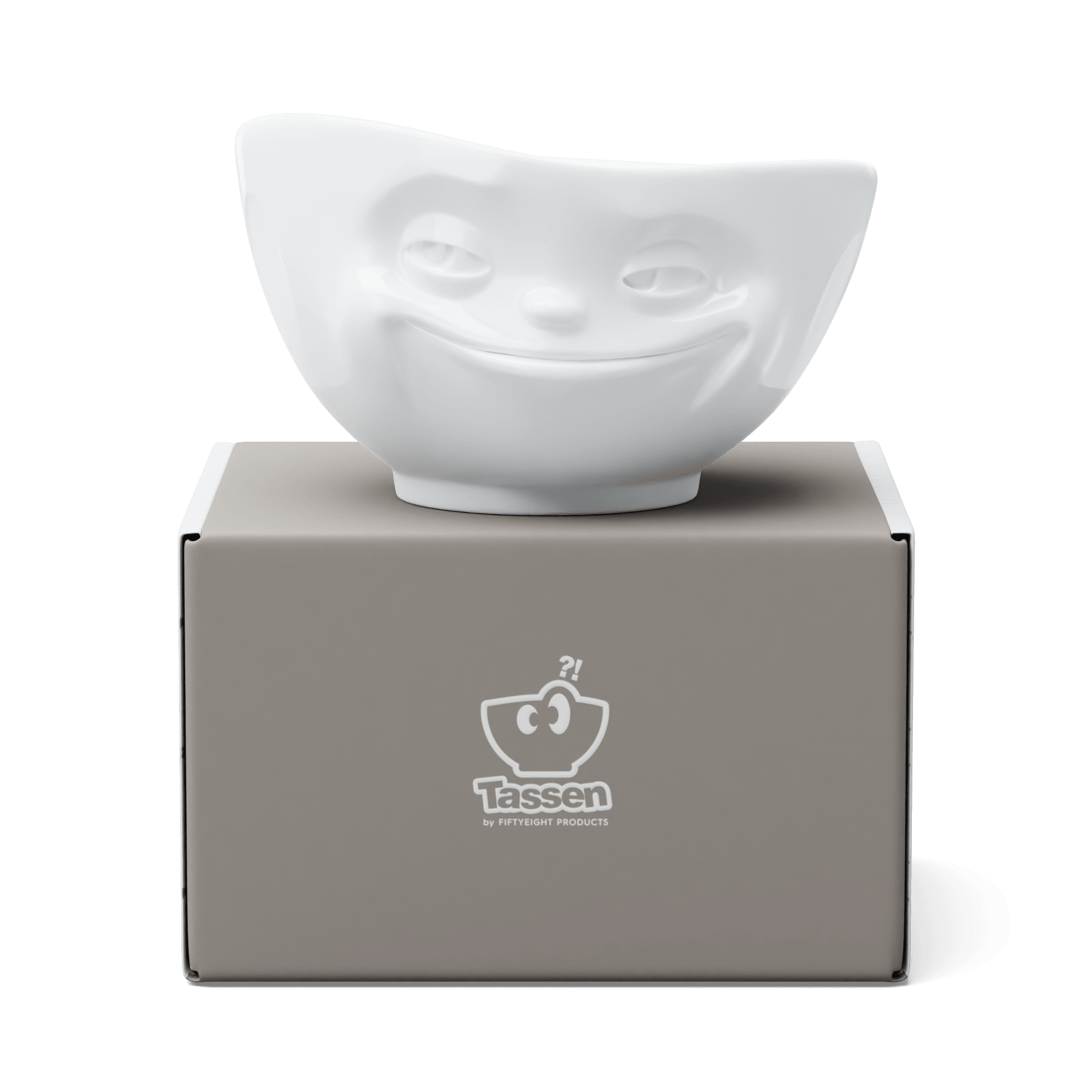 Miska GRINNING biały 58products Eye on Design