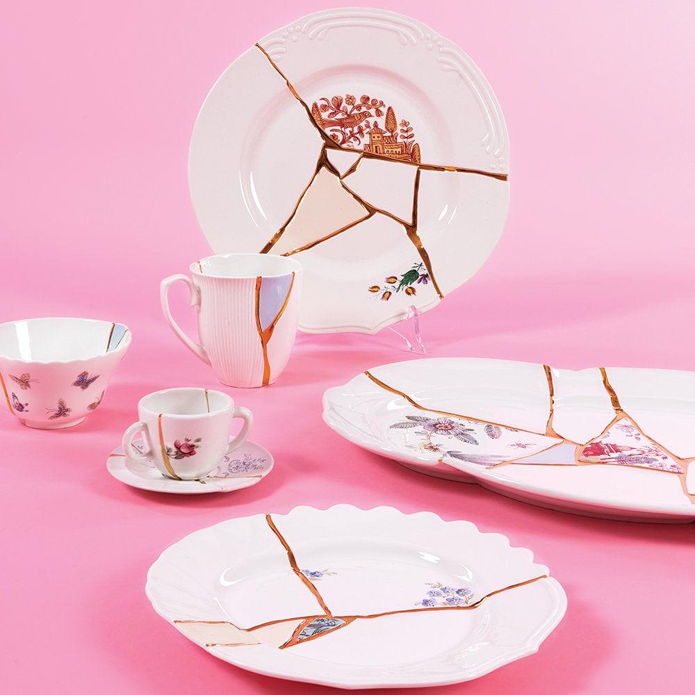 Miska KINTSUGI #3 porcelanowy Seletti Eye on Design