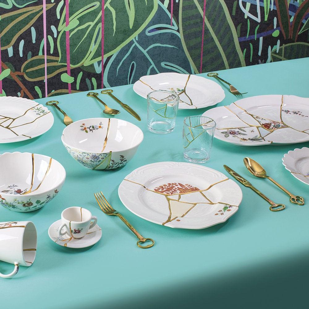 Miska sałatkowa KINTSUGI #3 porcelanowy Seletti Eye on Design