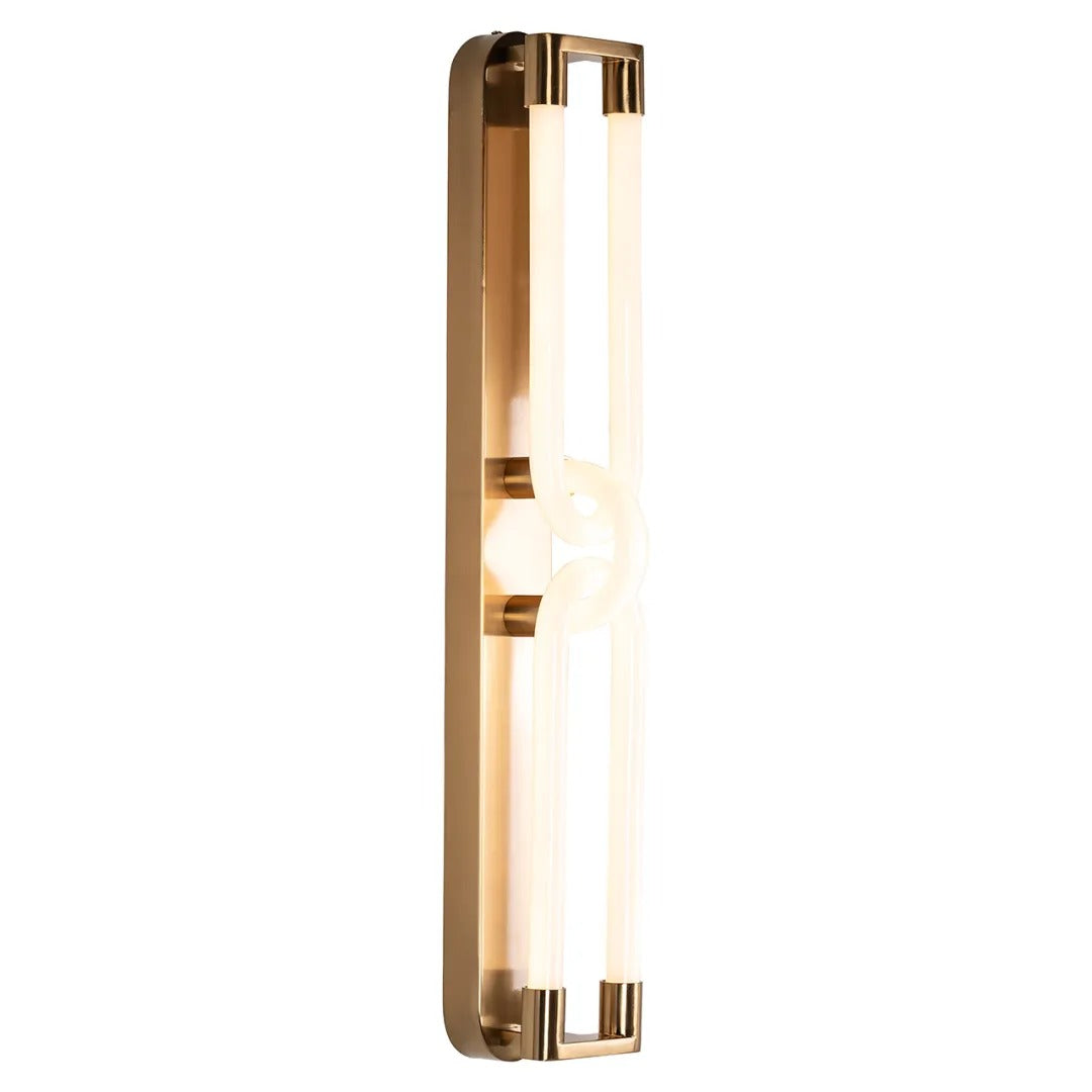 Wandleuchte LYSA gold