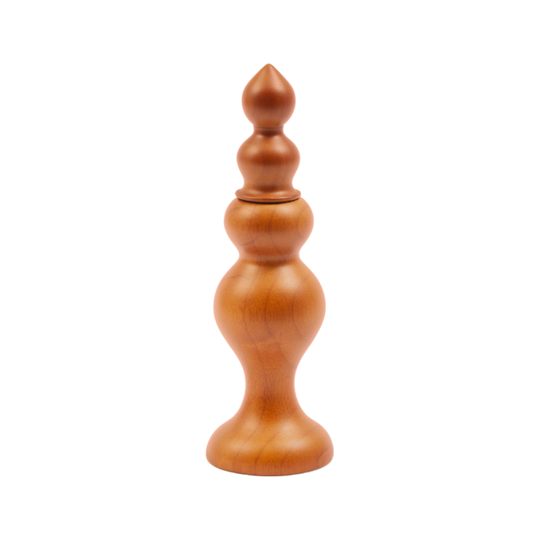 GRINDER SALT/PEPPER brown salt and pepper mill