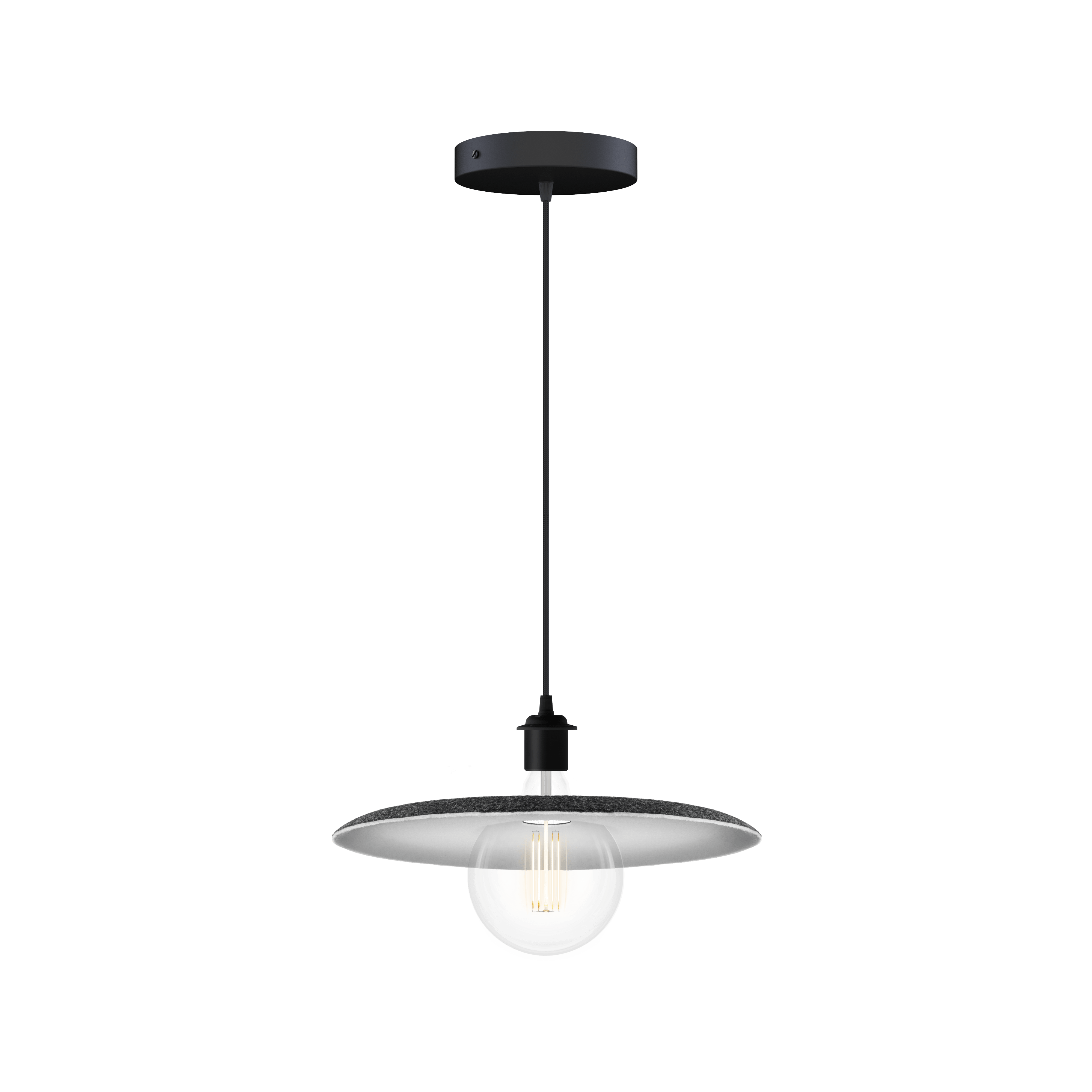Mocowanie lampy wiszącej ROSETTE czarny UMAGE Eye on Design