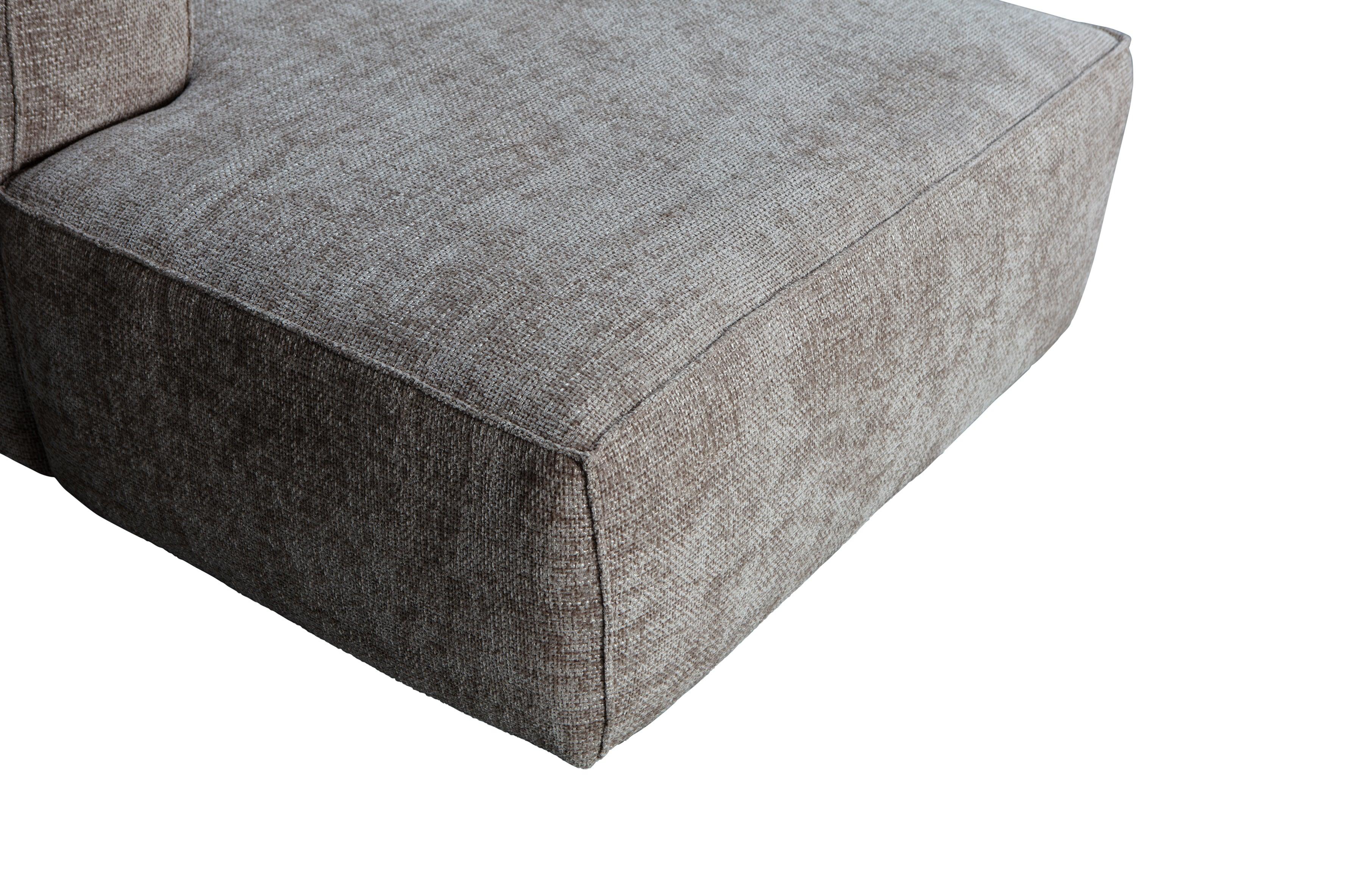 Narożnik lewostronny BEAN beżowy melanż Woood Exclusive Eye on Design