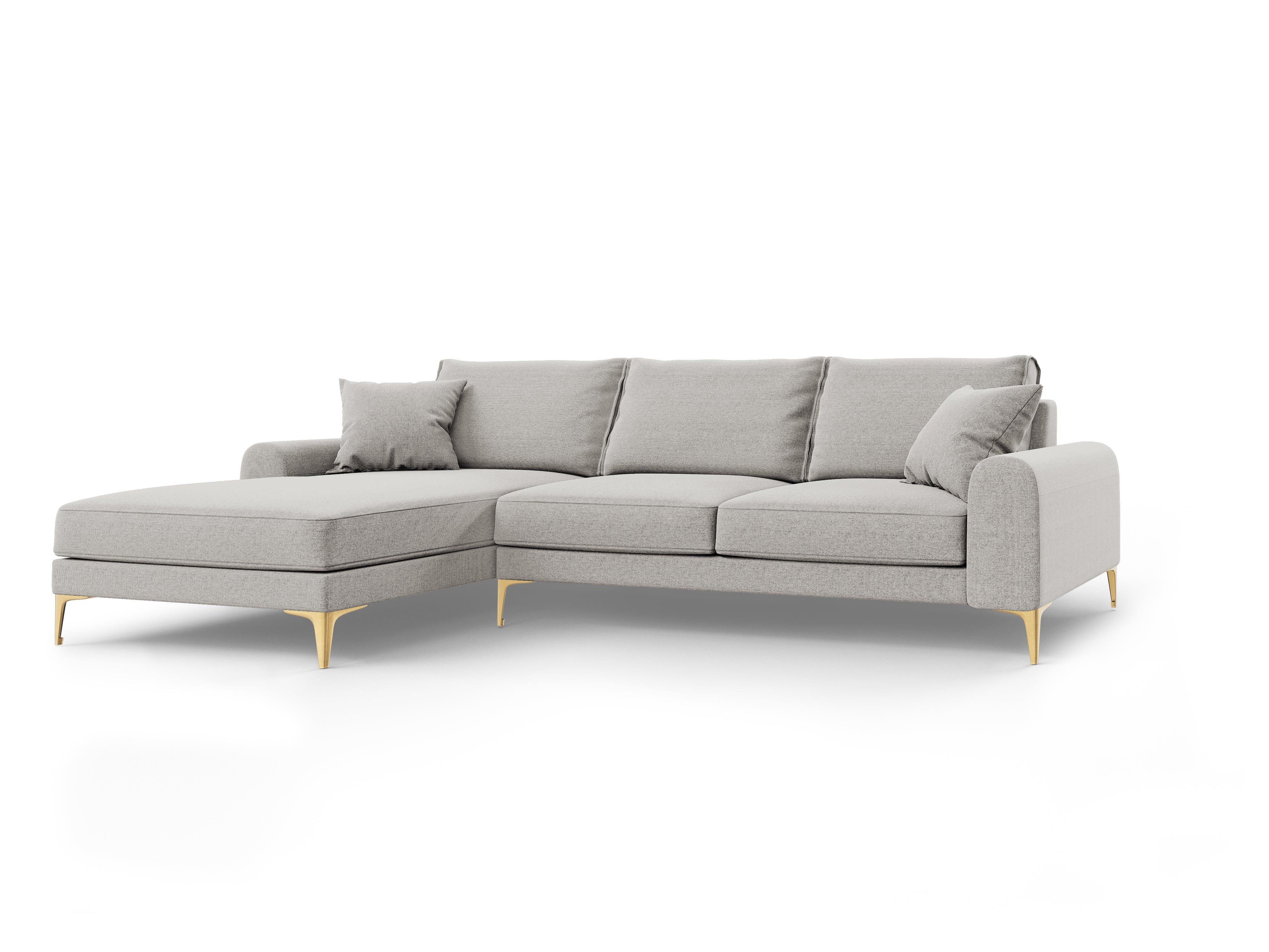 Narożnik lewostronny MADARA jasnoszary Mazzini Sofas Eye on Design
