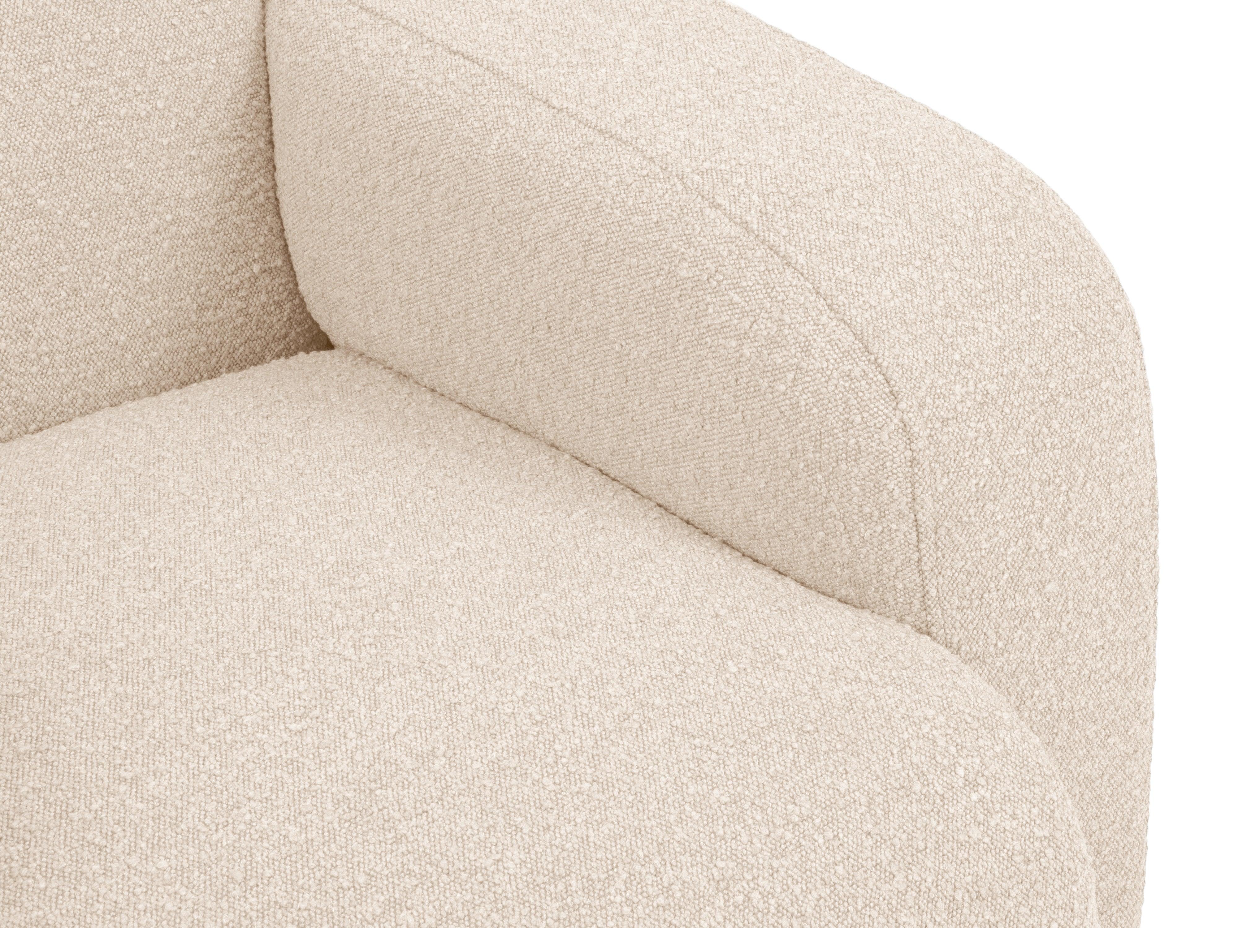 Narożnik lewostronny w tkaninie boucle 6-osobowy LOLA beżowy Windsor & Co Eye on Design