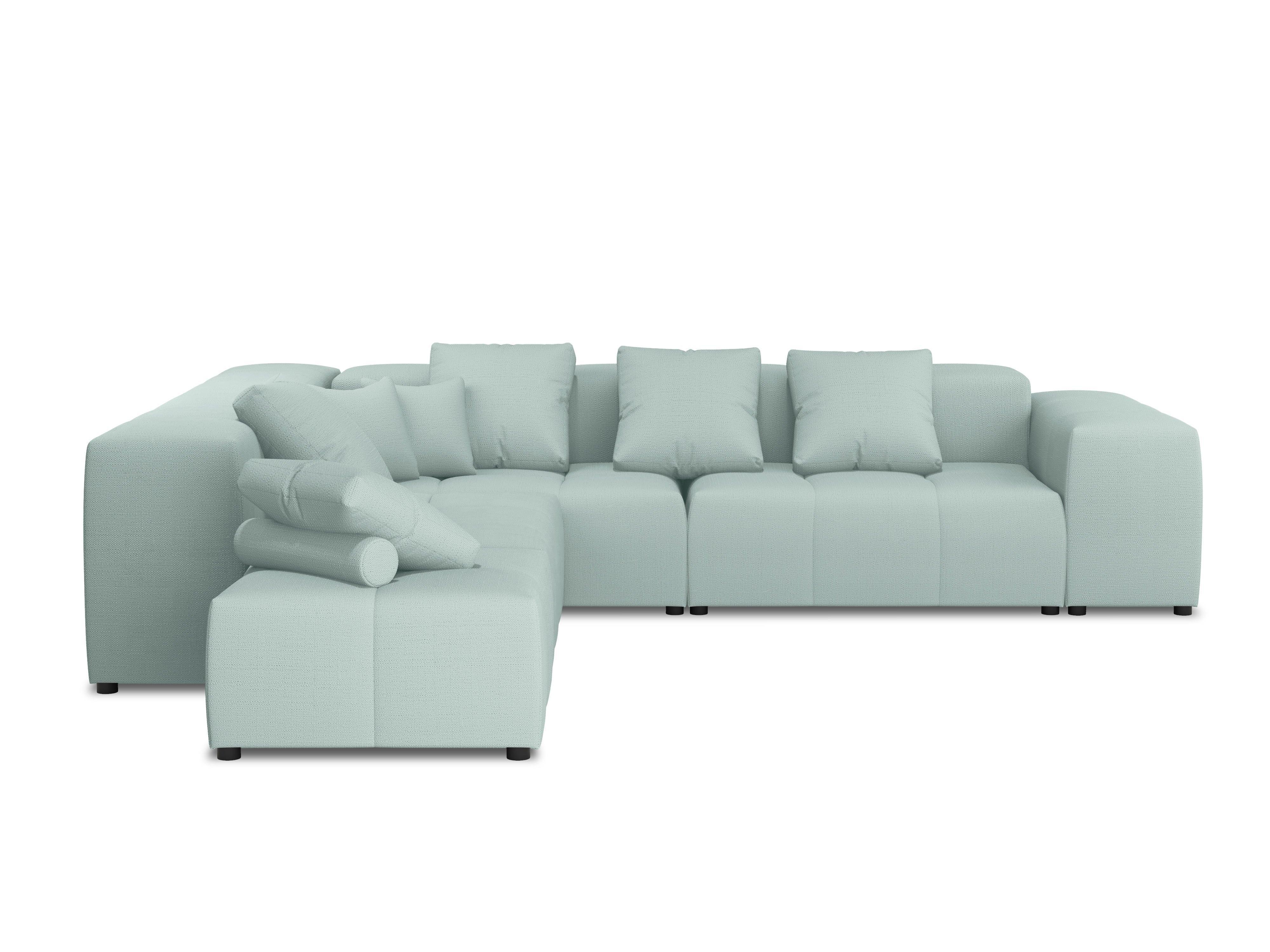 Narożnik modułowy duży 5-osobowy ROME miętowy Cosmopolitan Design Eye on Design