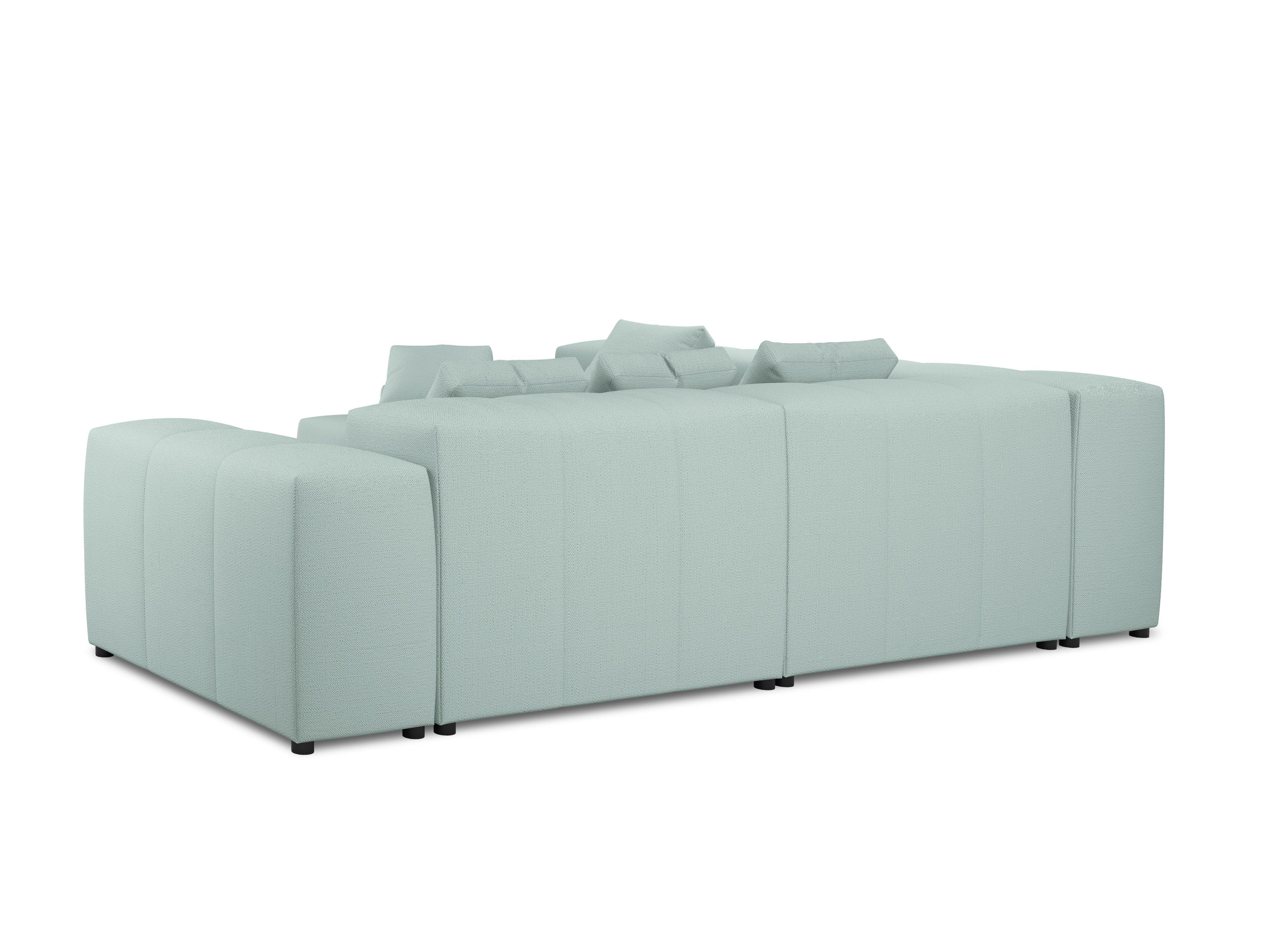 Narożnik modułowy duży 5-osobowy ROME miętowy Cosmopolitan Design Eye on Design