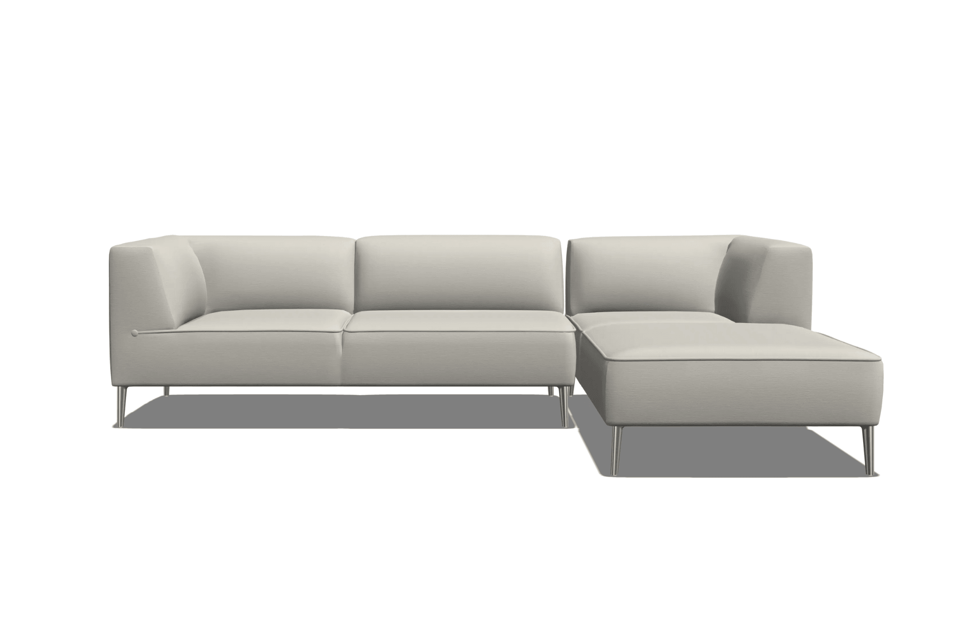 Narożnik modułowy prawostronny SOFA SO GOOD tapicerowany Moooi Eye on Design