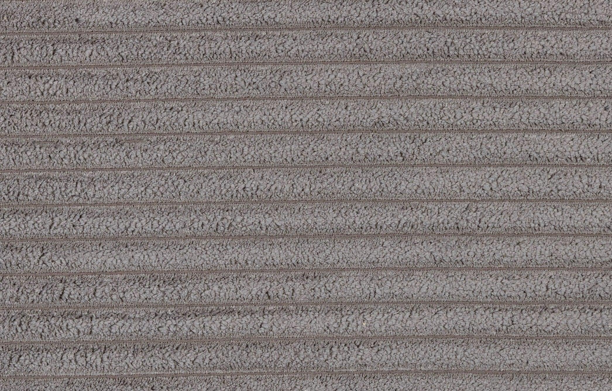 Narożnik sztruksowy lewostronny BEAN RIB ciemnoszary Woood Exclusive Eye on Design