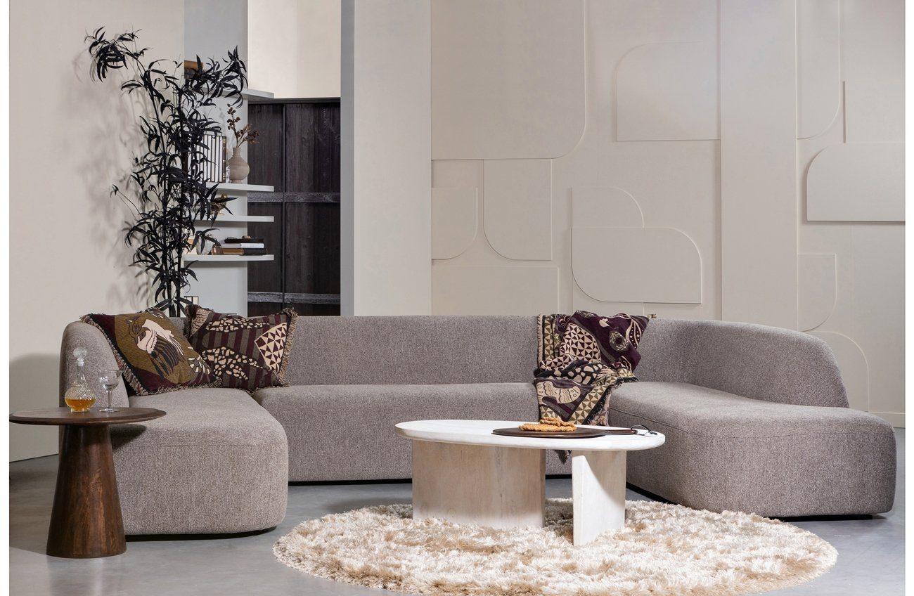 Narożnik w kształcie U SLOPING melanż perłowy Be Pure Eye on Design