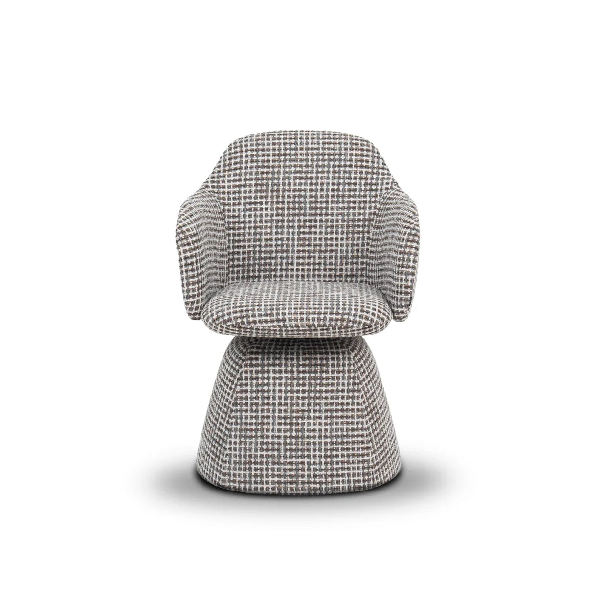 Upholstered PUNTO Swivel Chair