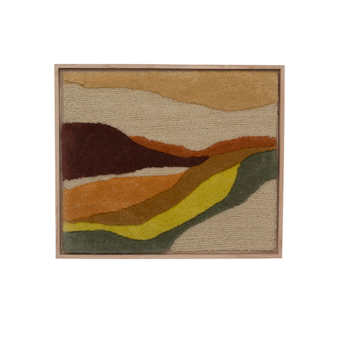 VUORI textile wall decoration brown