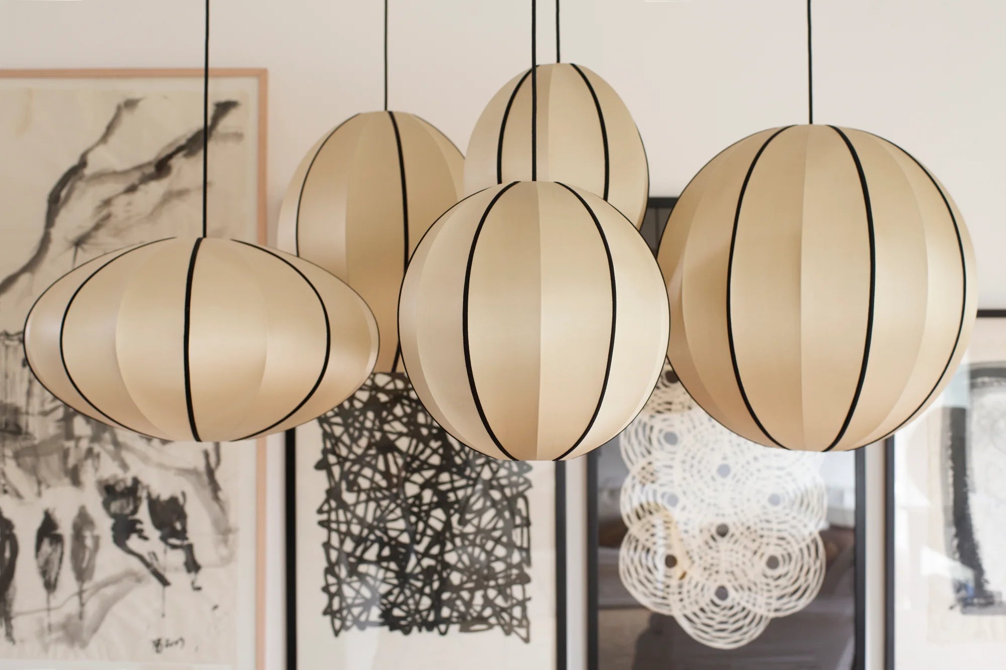 Aufhängung für die Pendelleuchte CORD schwarz