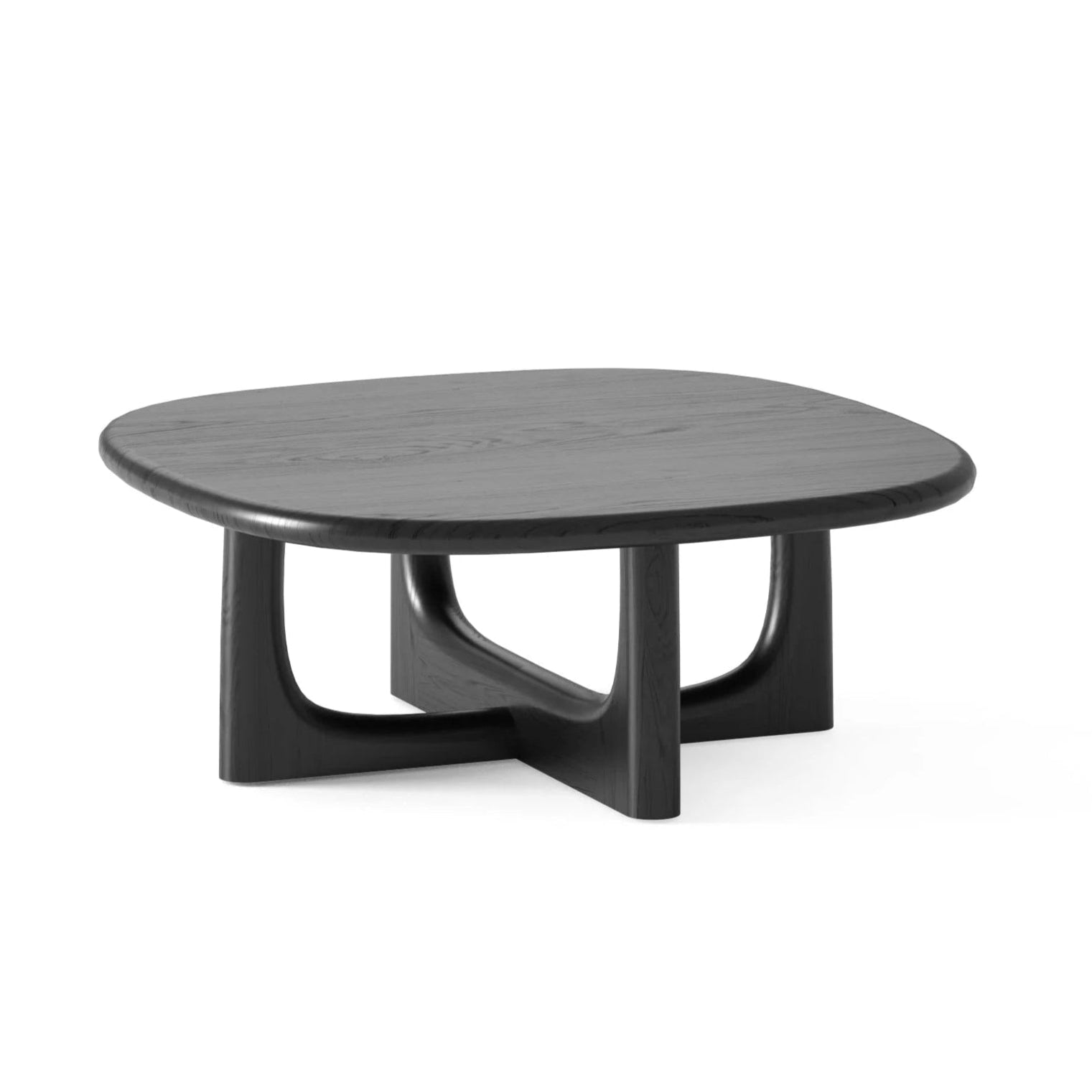Couchtisch OLFO schwarzes Eichenholz