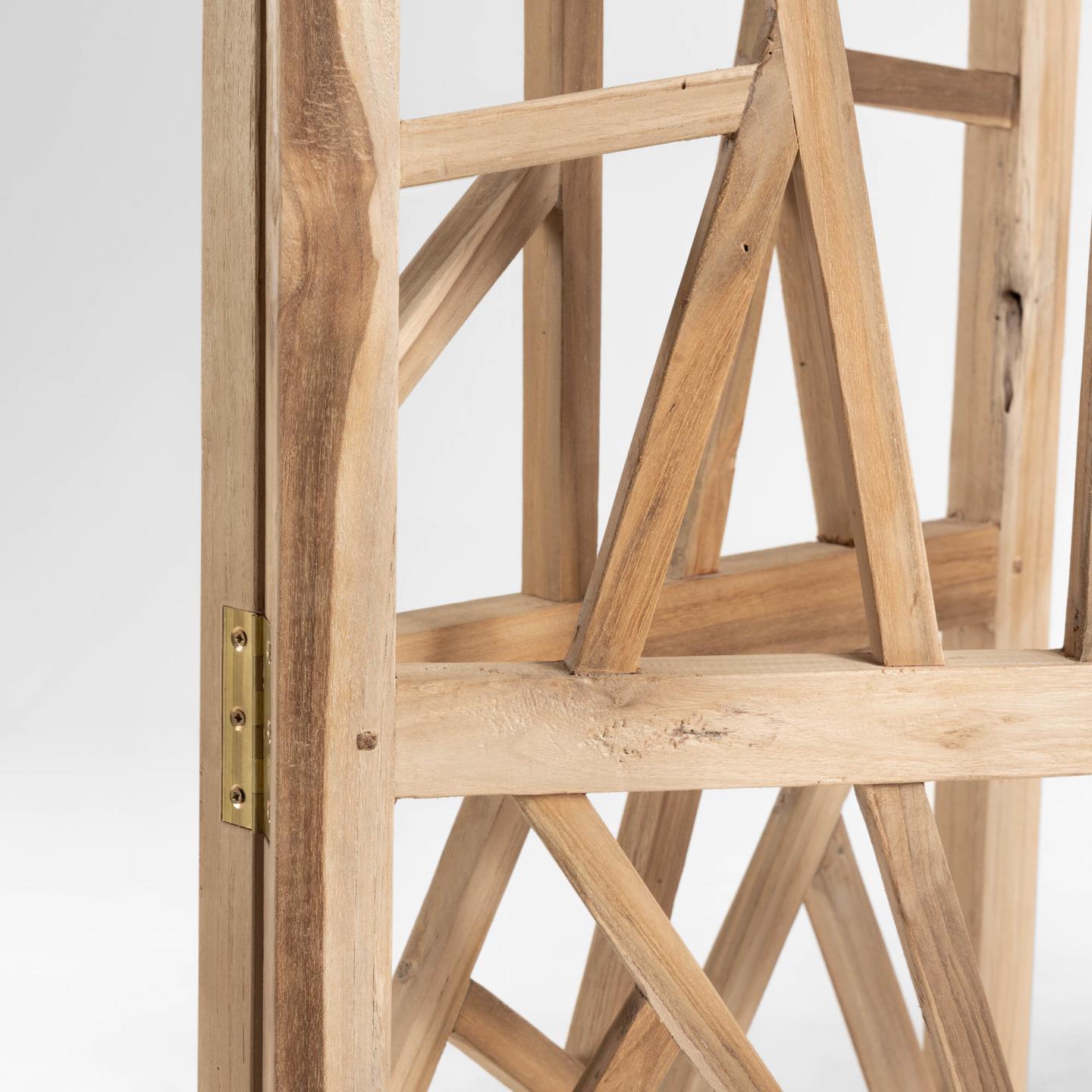 Parawan AVALINE lite drewno tekowe La Forma Eye on Design