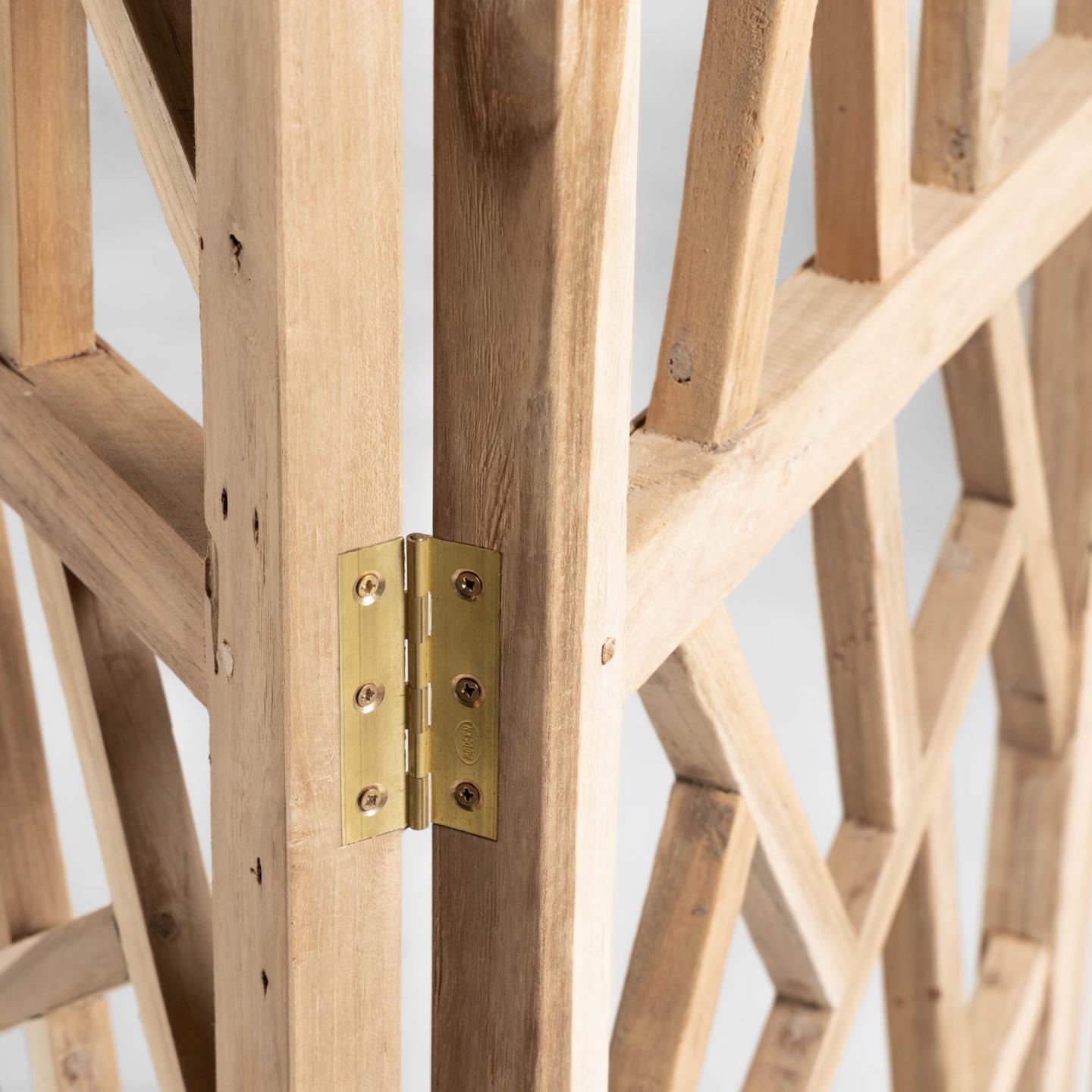 Parawan AVALINE lite drewno tekowe La Forma Eye on Design