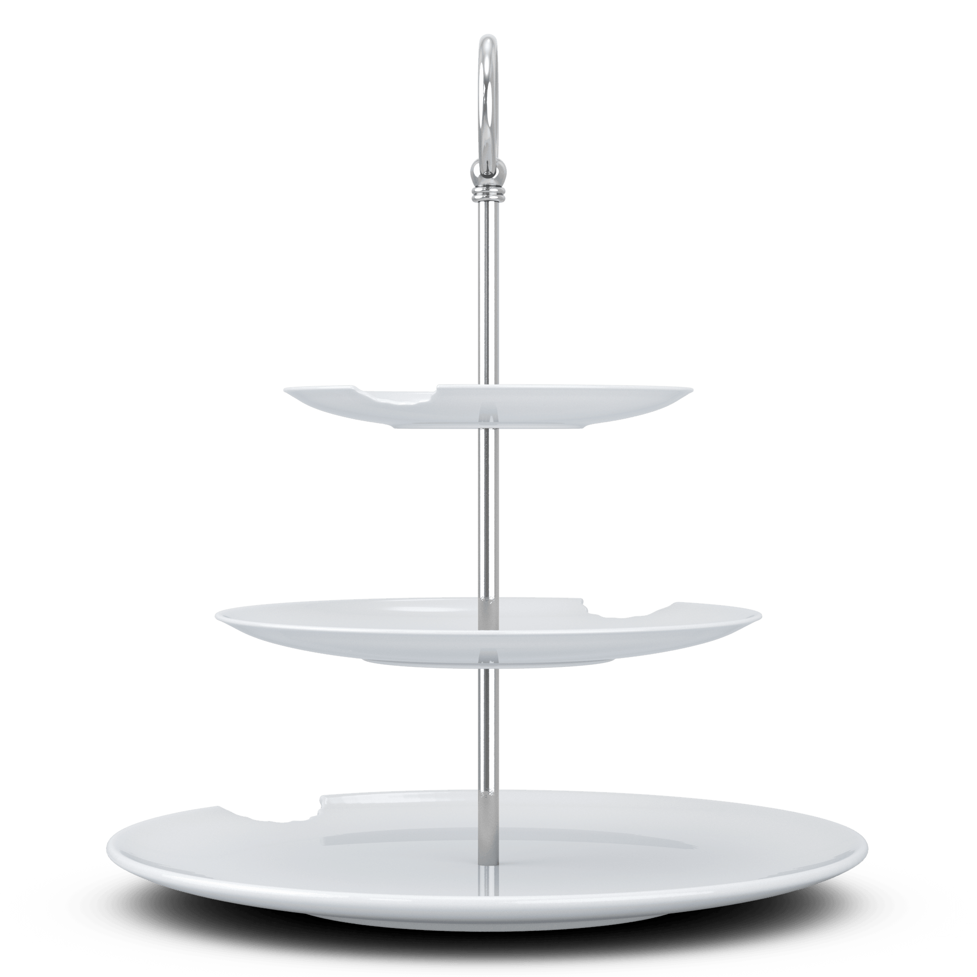 Patera trzypoziomowa WITH BITE biały 58products Eye on Design