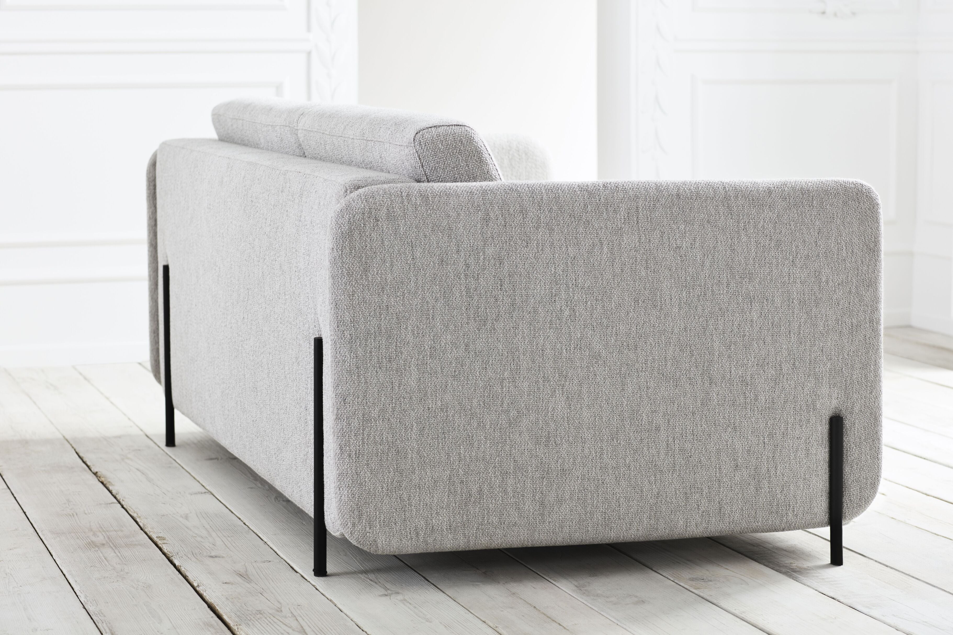 Folding sofa of 3rd Pira Steel base