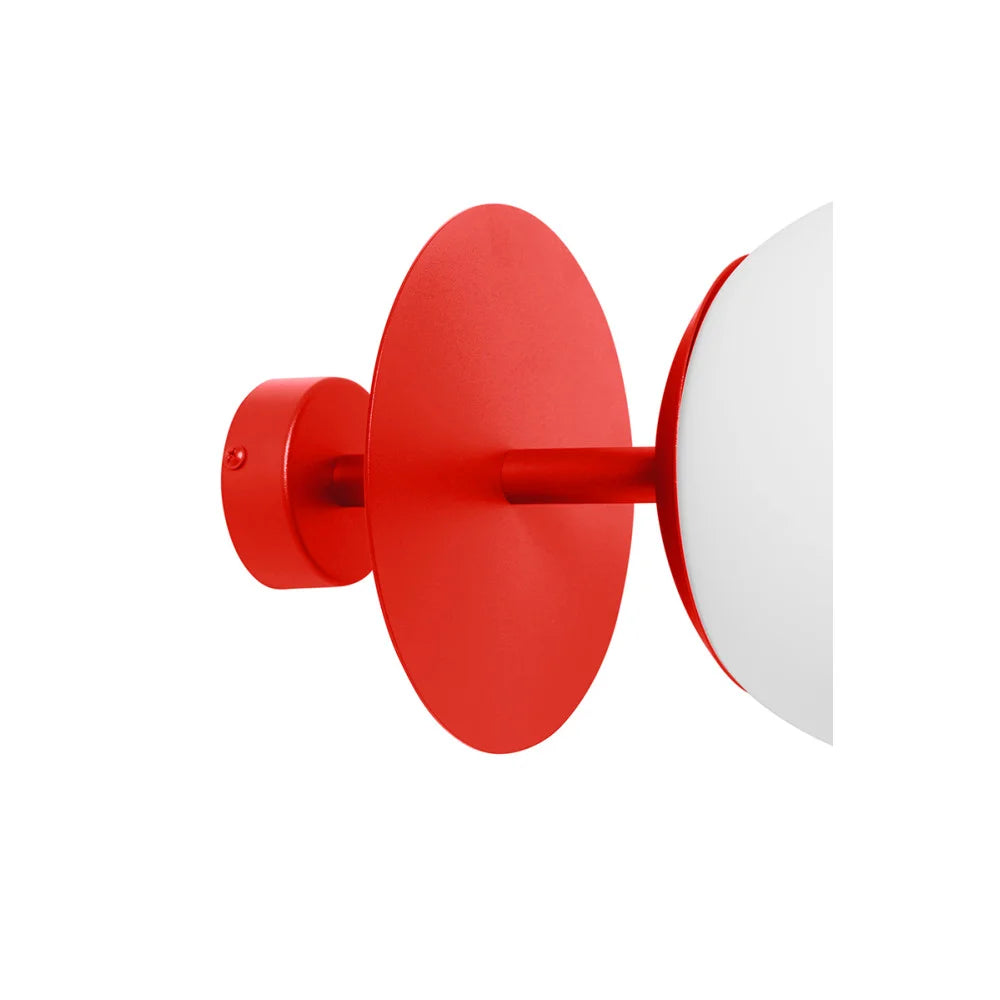 Ceiling lamp PLAAT red