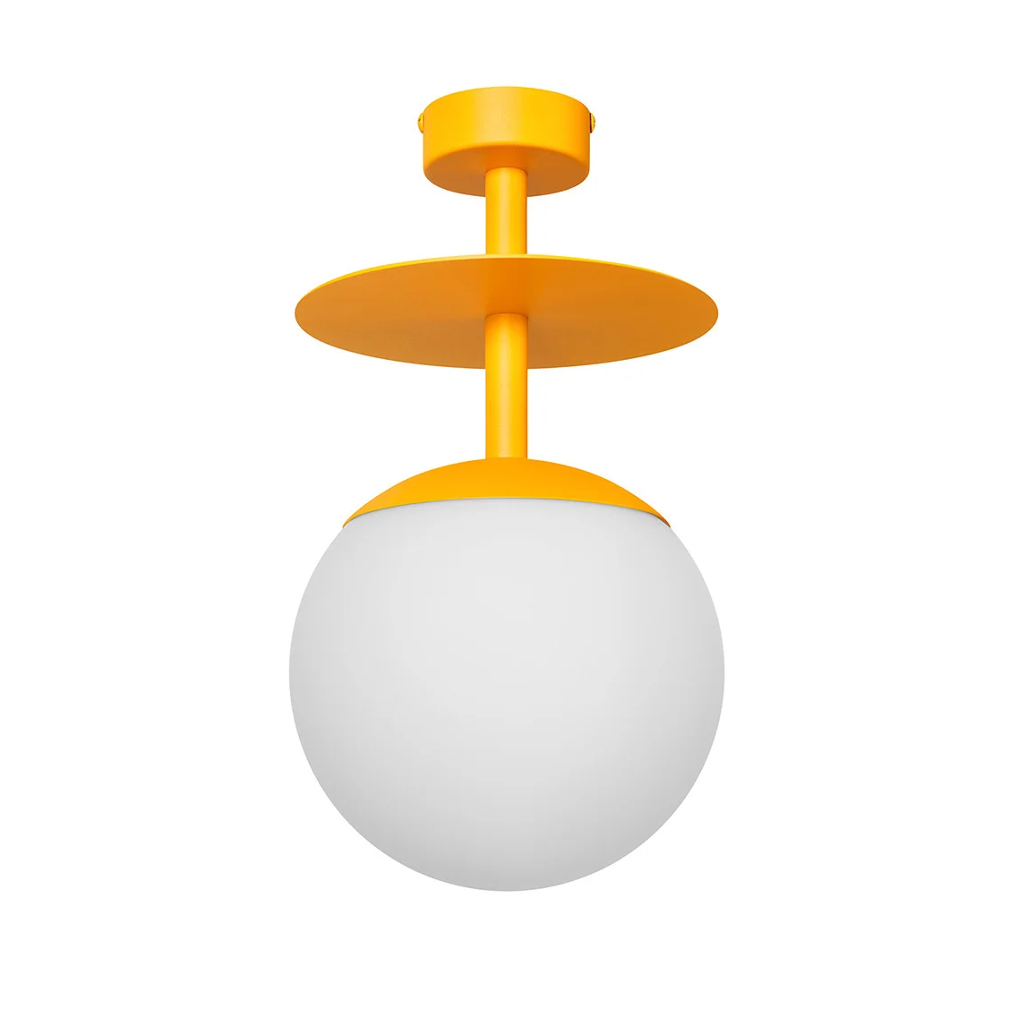 PLAAT ceiling lamp orange