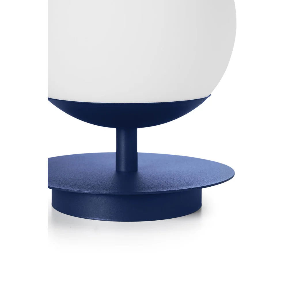 PLAT table lamp navy blue