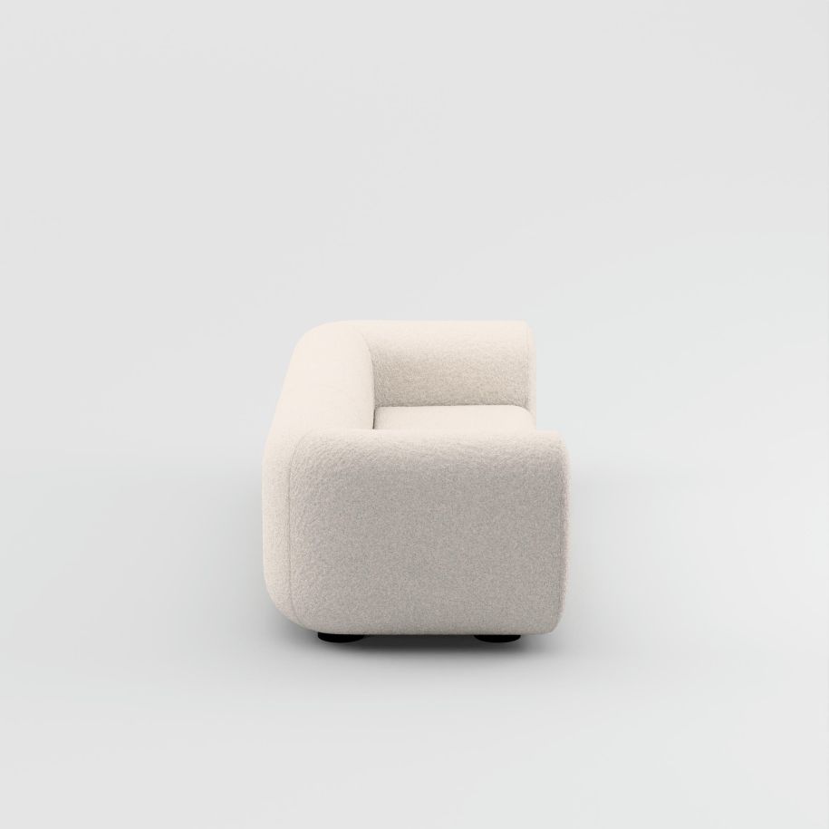 3-Personen-Sofa pralropolstert