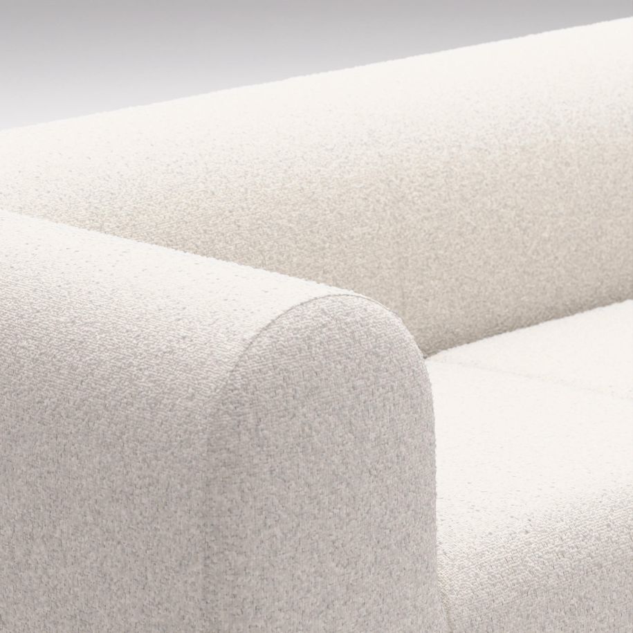 3-Personen-Sofa pralropolstert