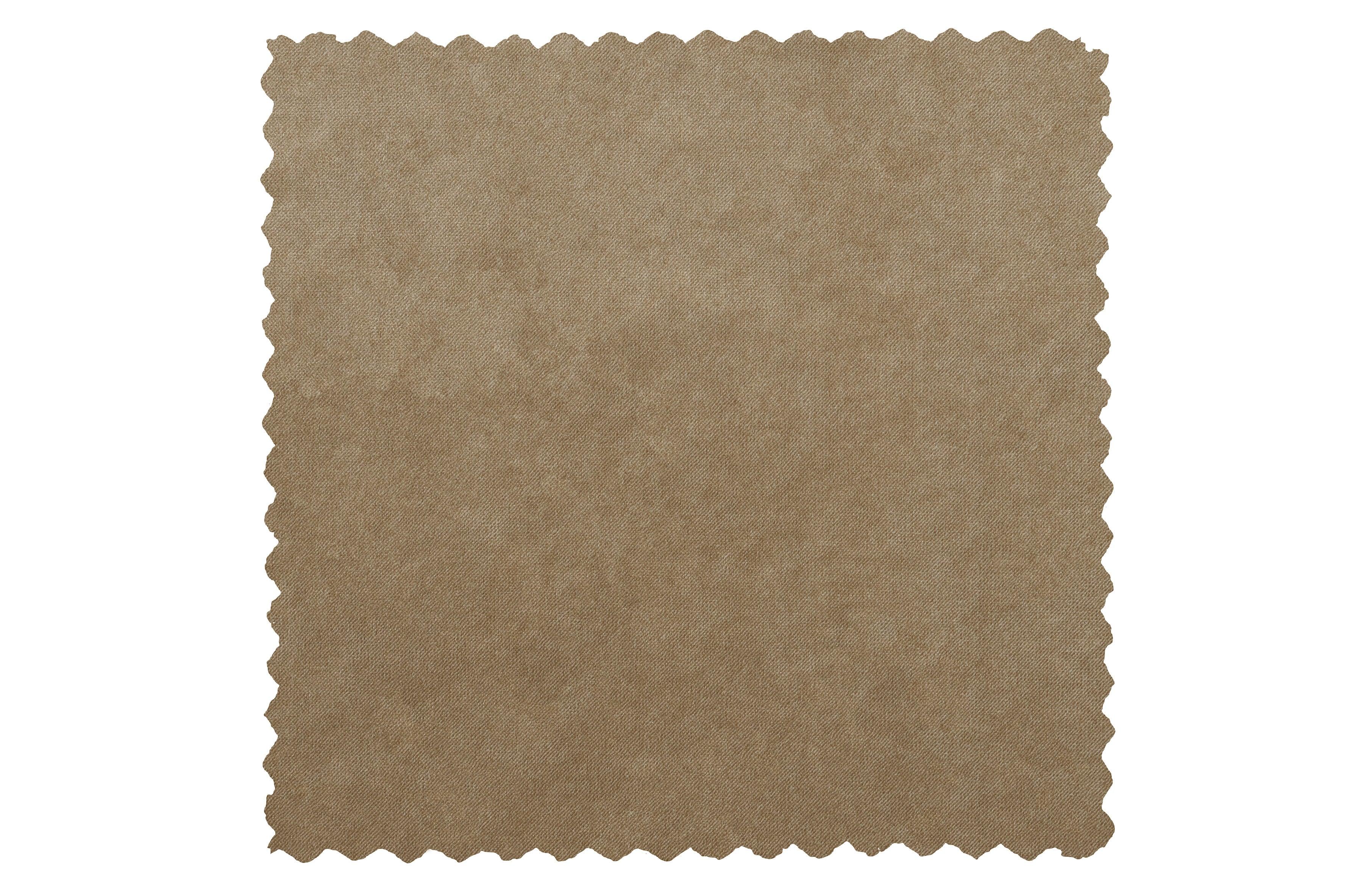 Podnóżek aksamitny RODEO taupe Be Pure Eye on Design