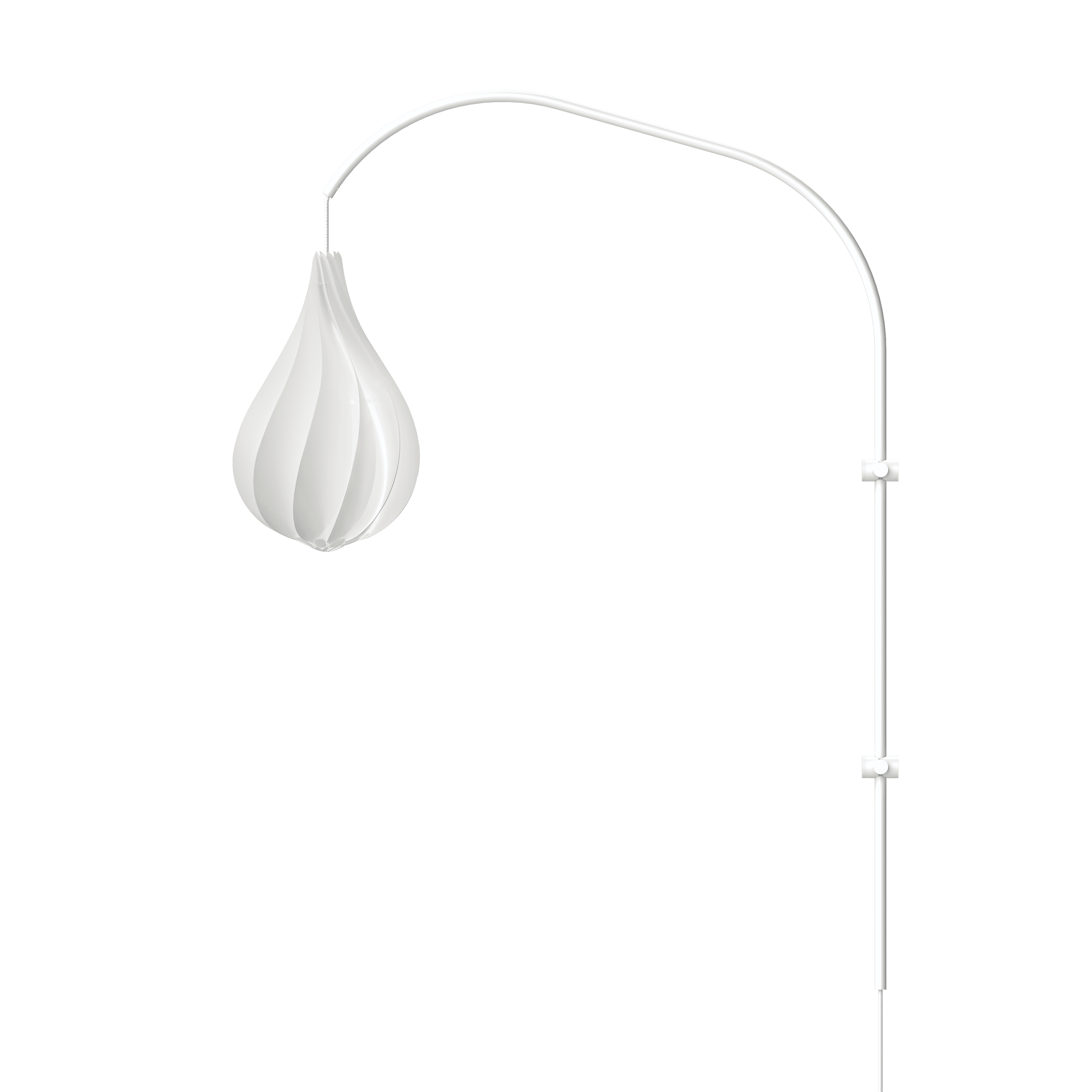 Podstawa lampy ściennej WILLOW SINGLE biały UMAGE Eye on Design