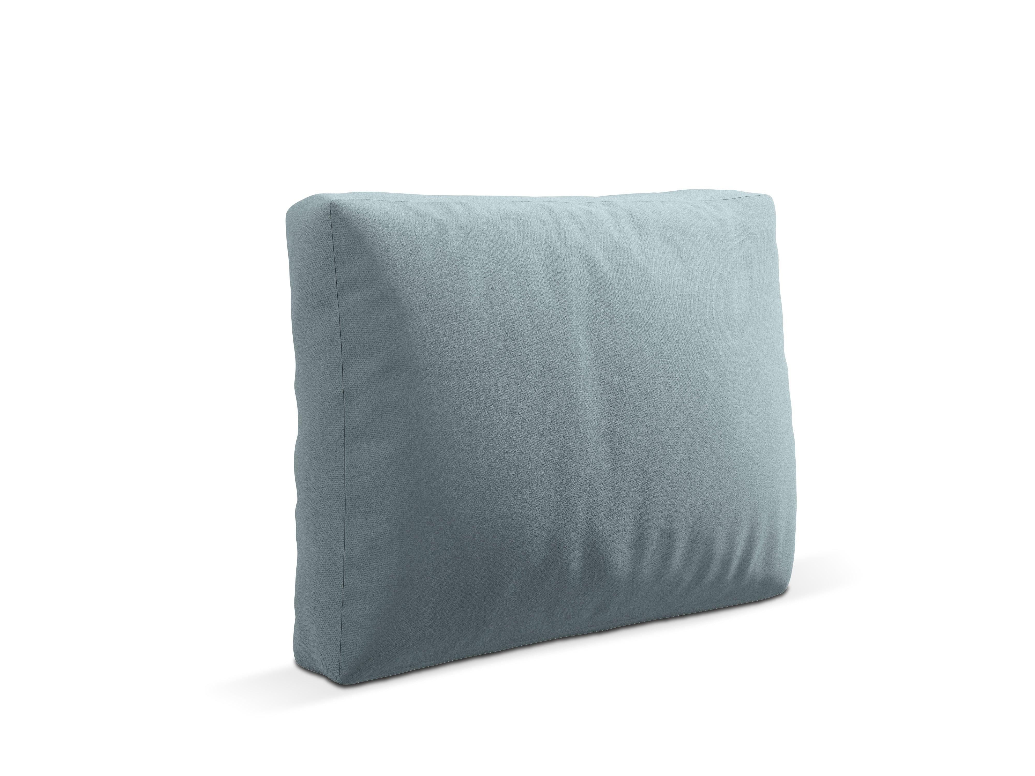 Poduszka aksamitna CAMDEN niebieski Cosmopolitan Design Eye on Design