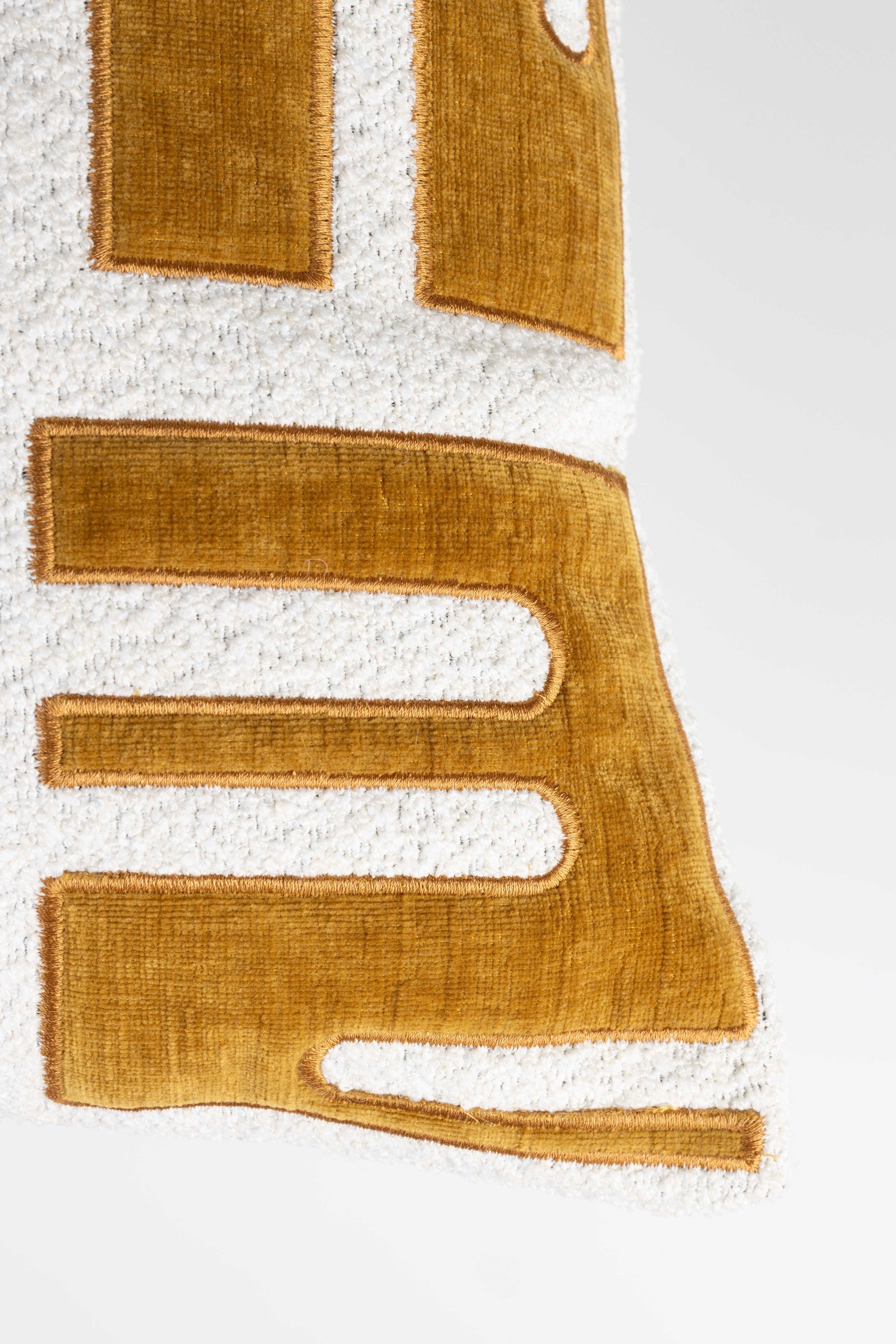 Cushion Clyde Yellow White Label Living Eye on Design