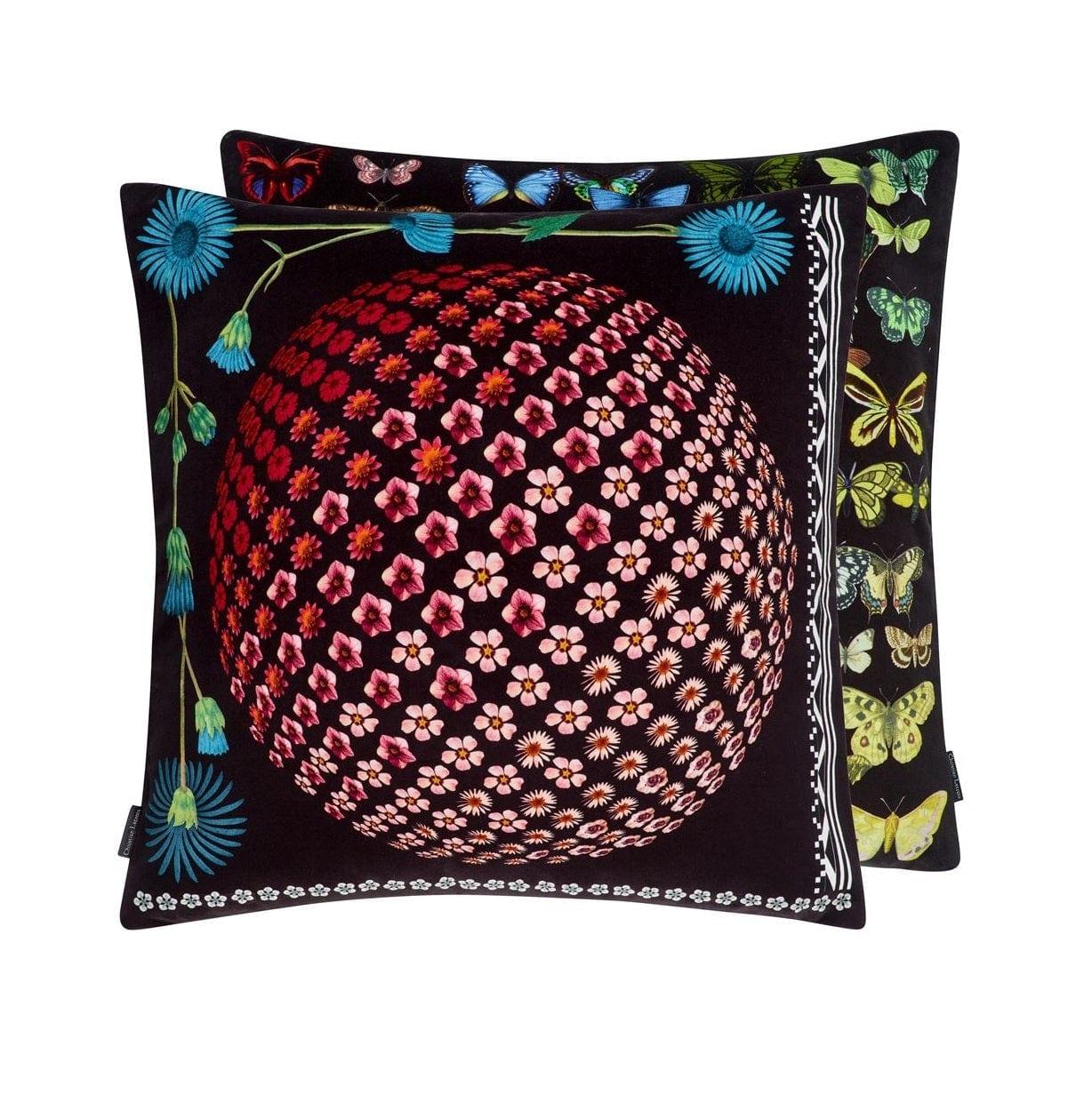 Poduszka dwustronna COSMOS EDEN bawełniana satyna Christian Lacroix Eye on Design