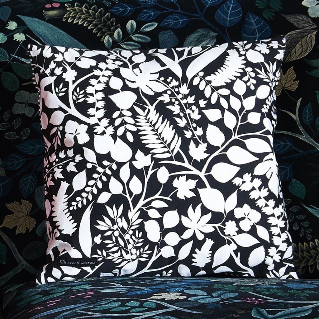 Poduszka dwustronna DAME NATURE PRINTEMPS bawełniana satyna Christian Lacroix Eye on Design