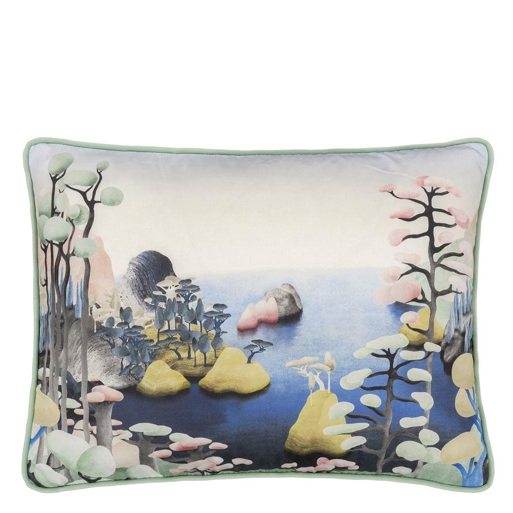 Poduszka dwustronna IT'S PARADISE AGATE bawełniana satyna Christian Lacroix Eye on Design