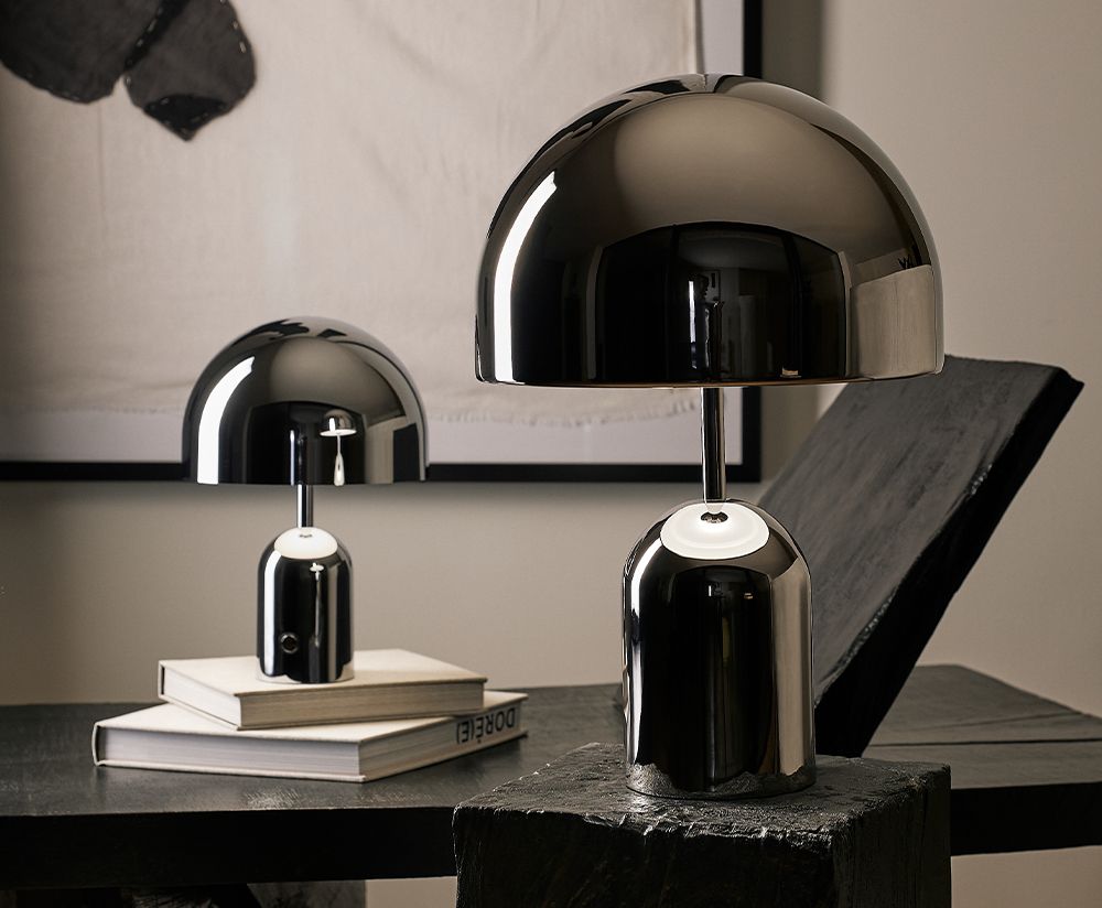 Glockensilber tragbare Lampe