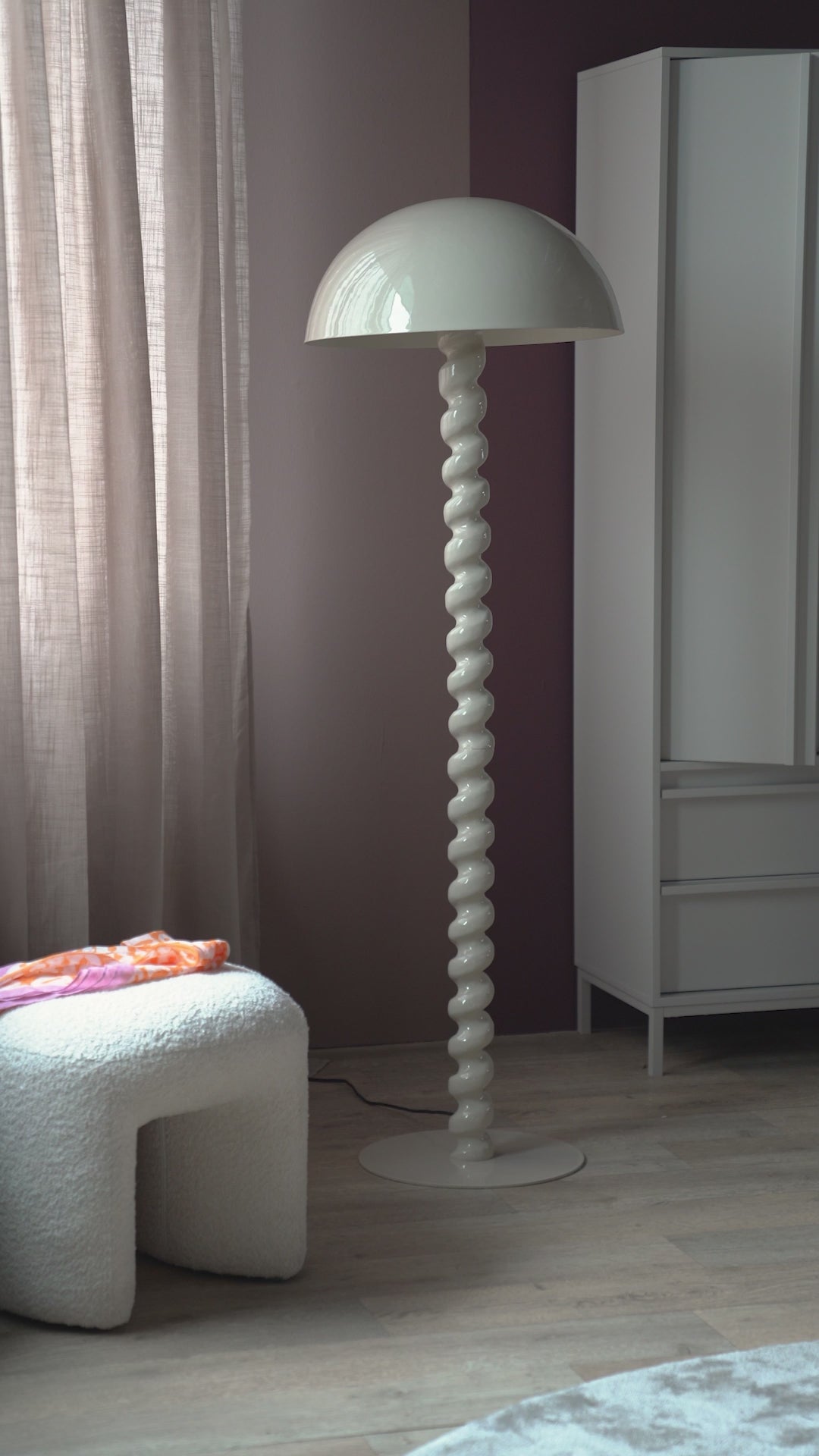 Stehlampe LUOX beige