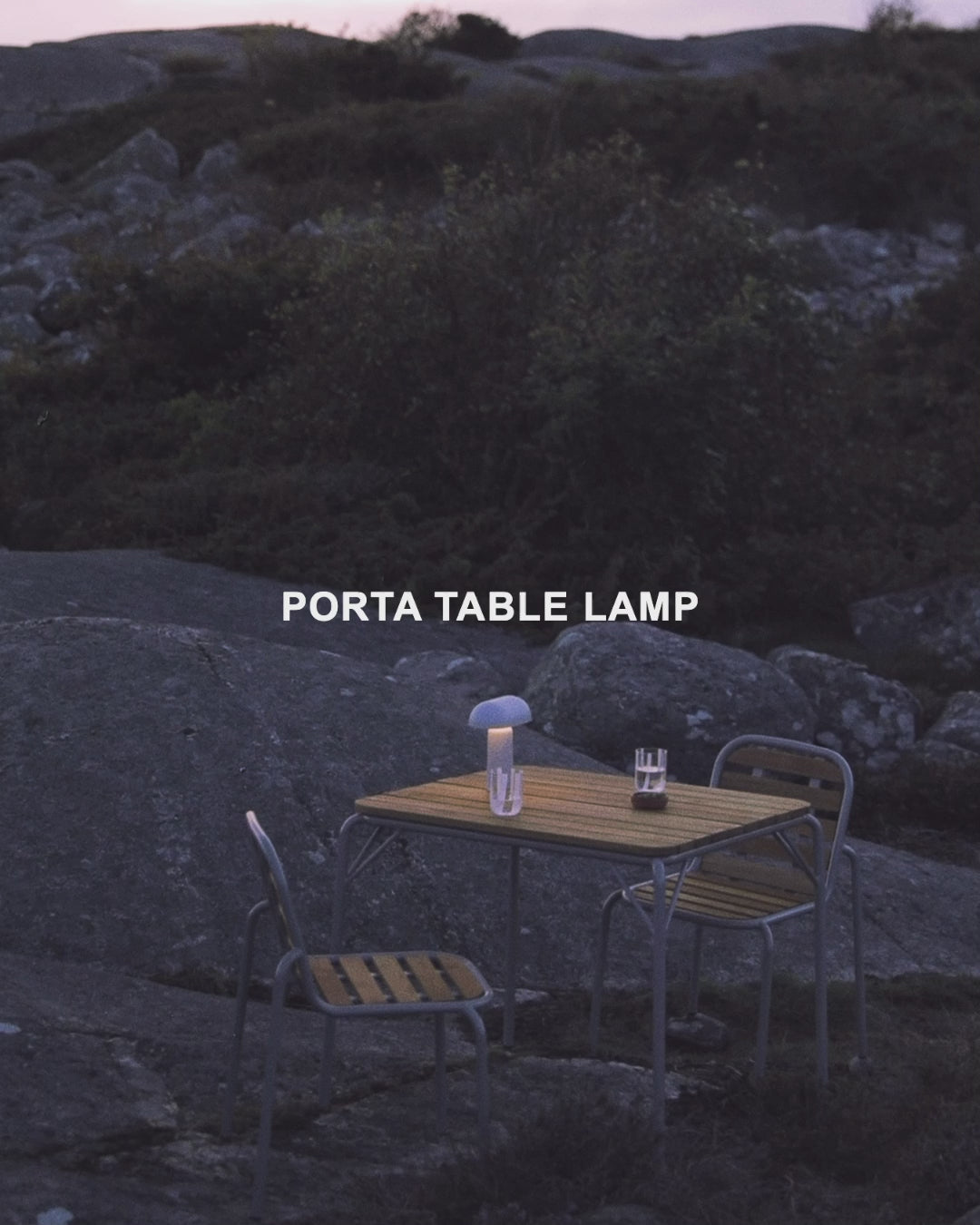 PORTA portable lamp white