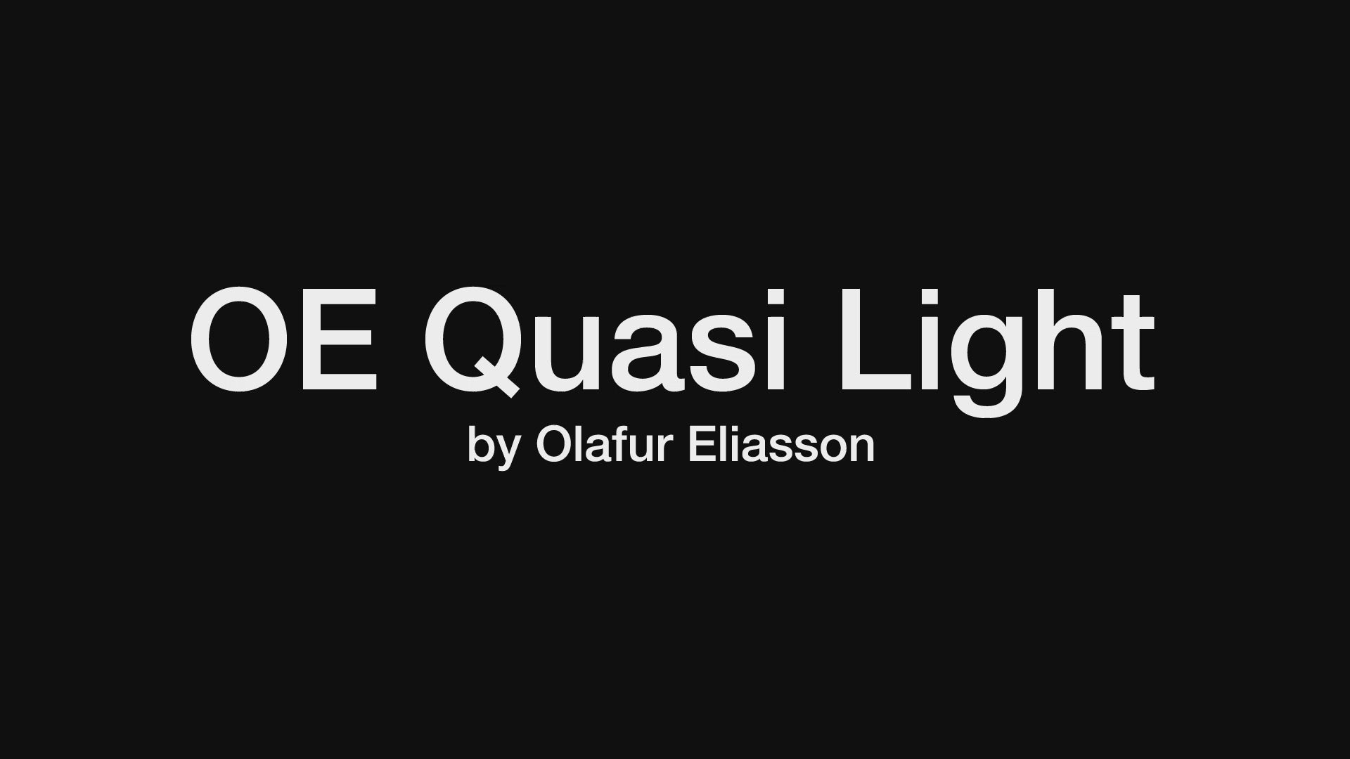 OE QUASI pendant lamp dark aluminum