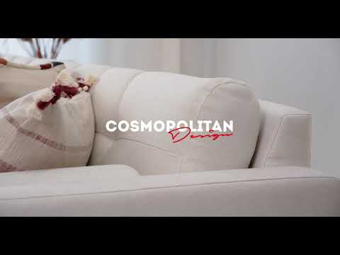 3-Sitzer Sofa mit Schlaffunktion BALI beige Bouclé mit schwarzem Untergestell