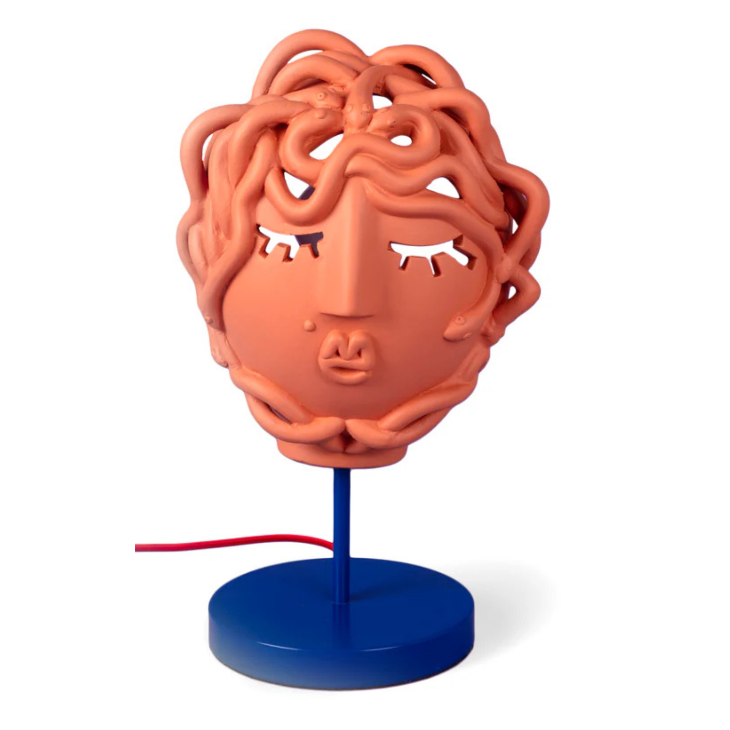 Magna Graecia table lamp - Medusa terracotta