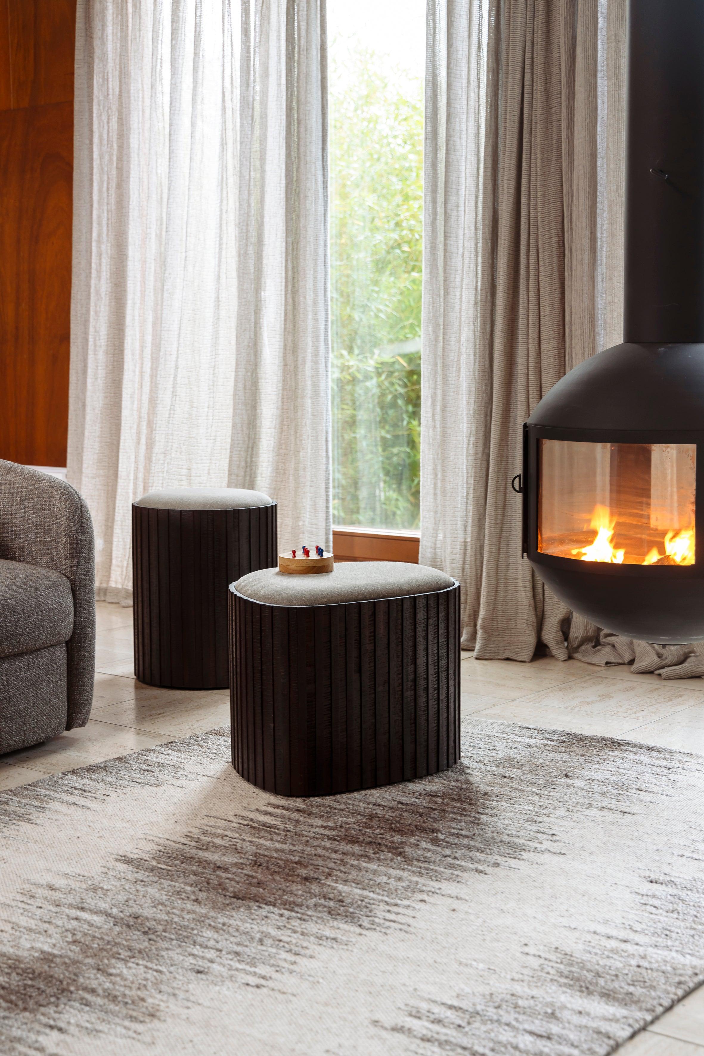 Bay Storage Pouf Dutchbone Eye on Design