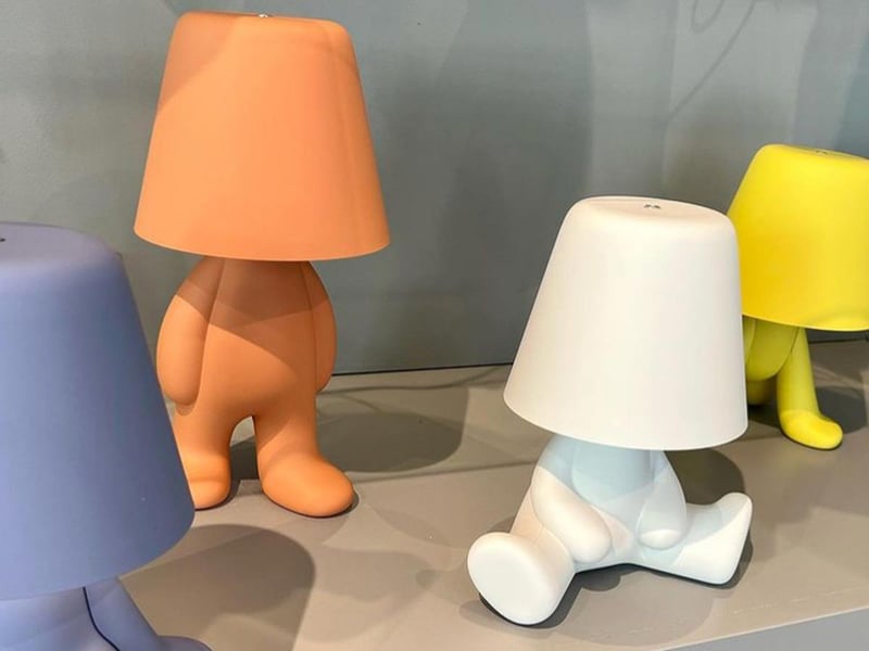 Portable lamp SWEET BROTHERS RON black